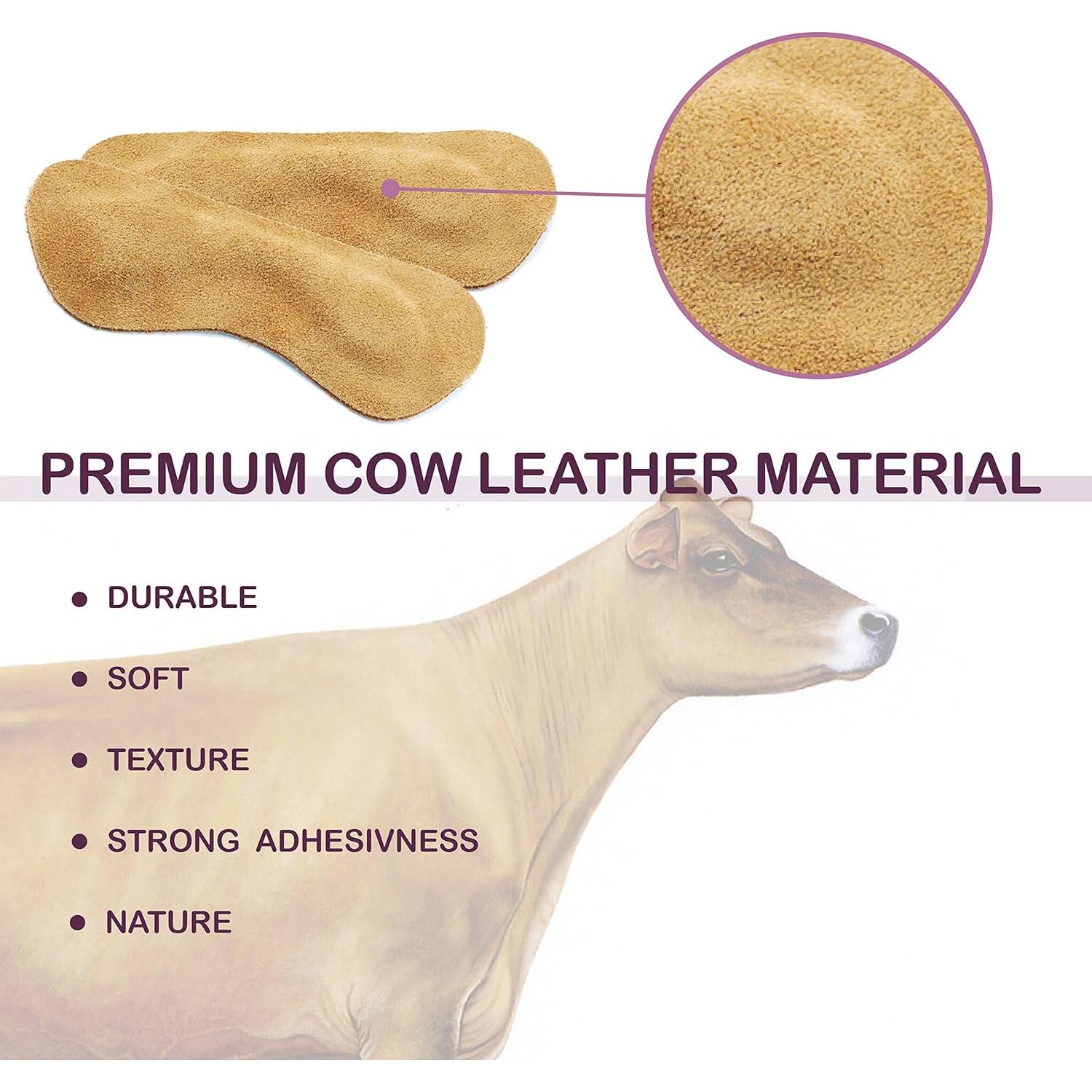 Almohadillas de Cuero SPACE LION para Talones - 3 Pares 0.89 cm