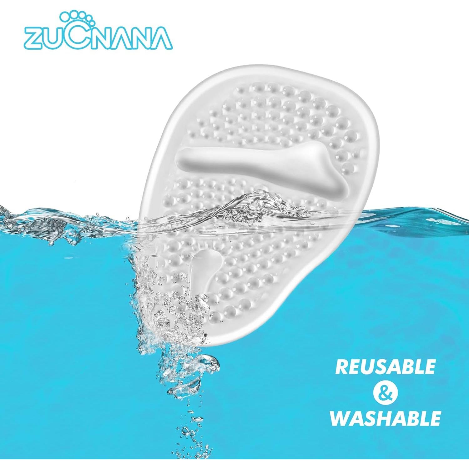 Cojines de Gel para Talón ZUCNANA - Alivio Dolor Mujeres