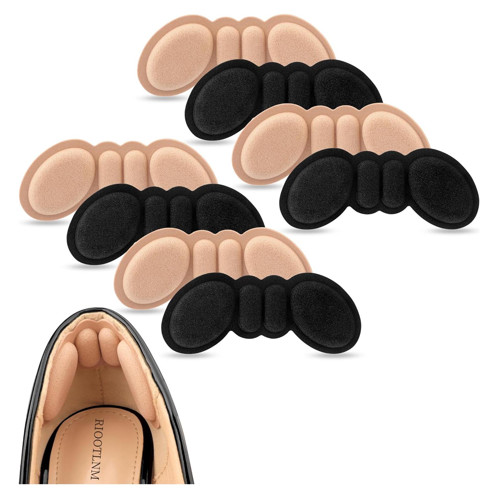 Almohadillas para Talones Riootlnm - 4 Pares para Zapatos Grandes