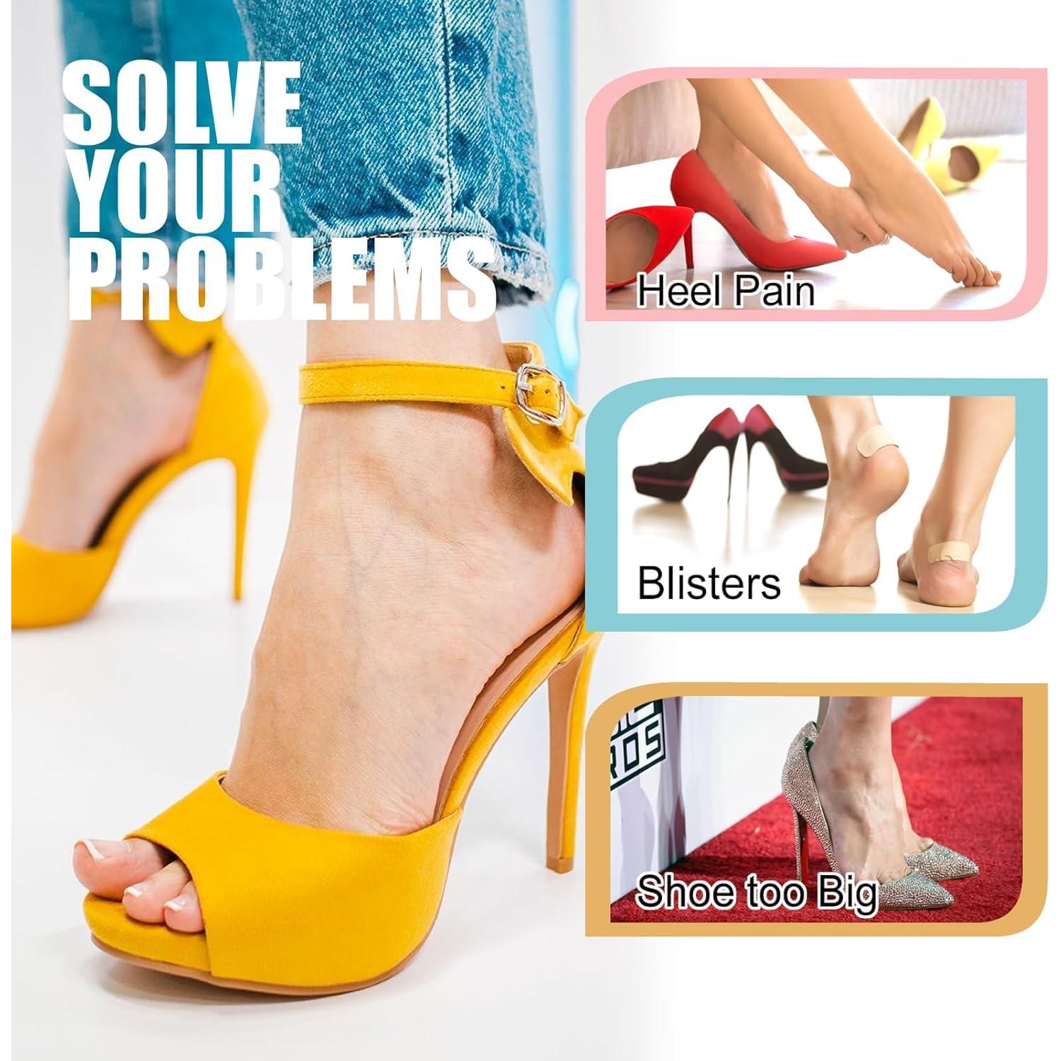 8 Pares Almohadillas Talones y Bola del Pie YIUERTEO