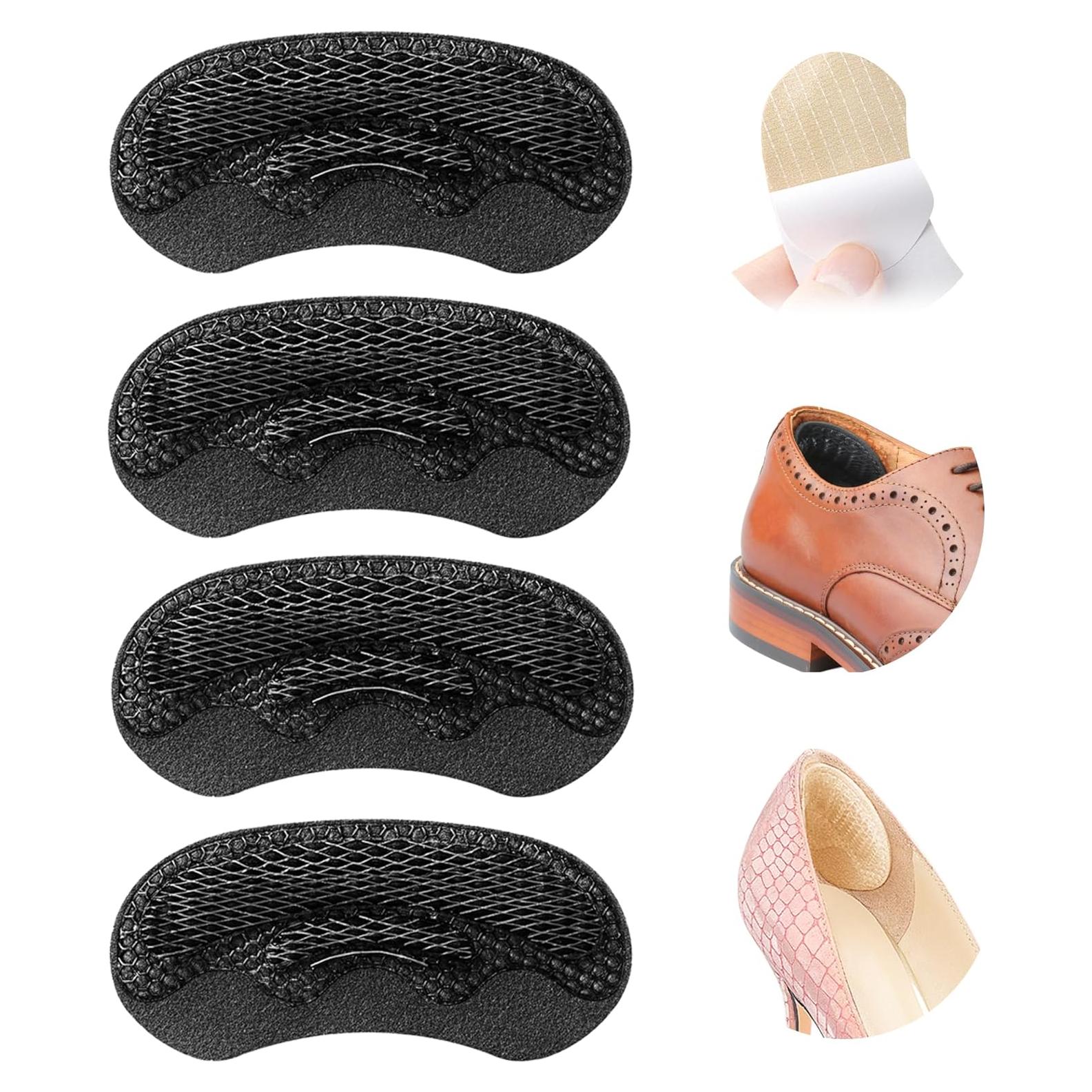 Almohadillas de Talón GEHENG 4D Cloud - 2 Pares Negros