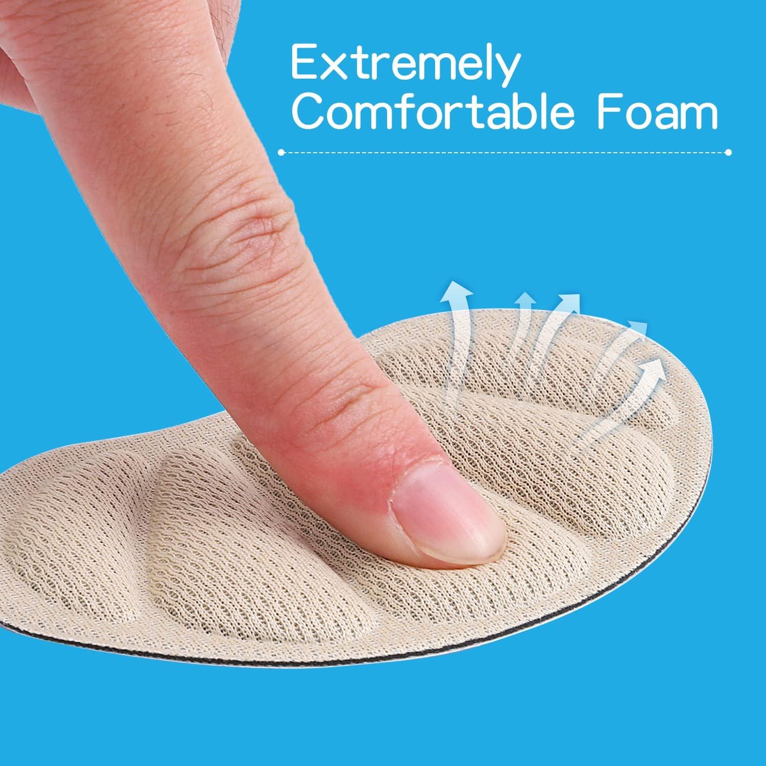 Cojines para Talón Huethy - Almohadillas Adhesivas Reutilizables 4PCS