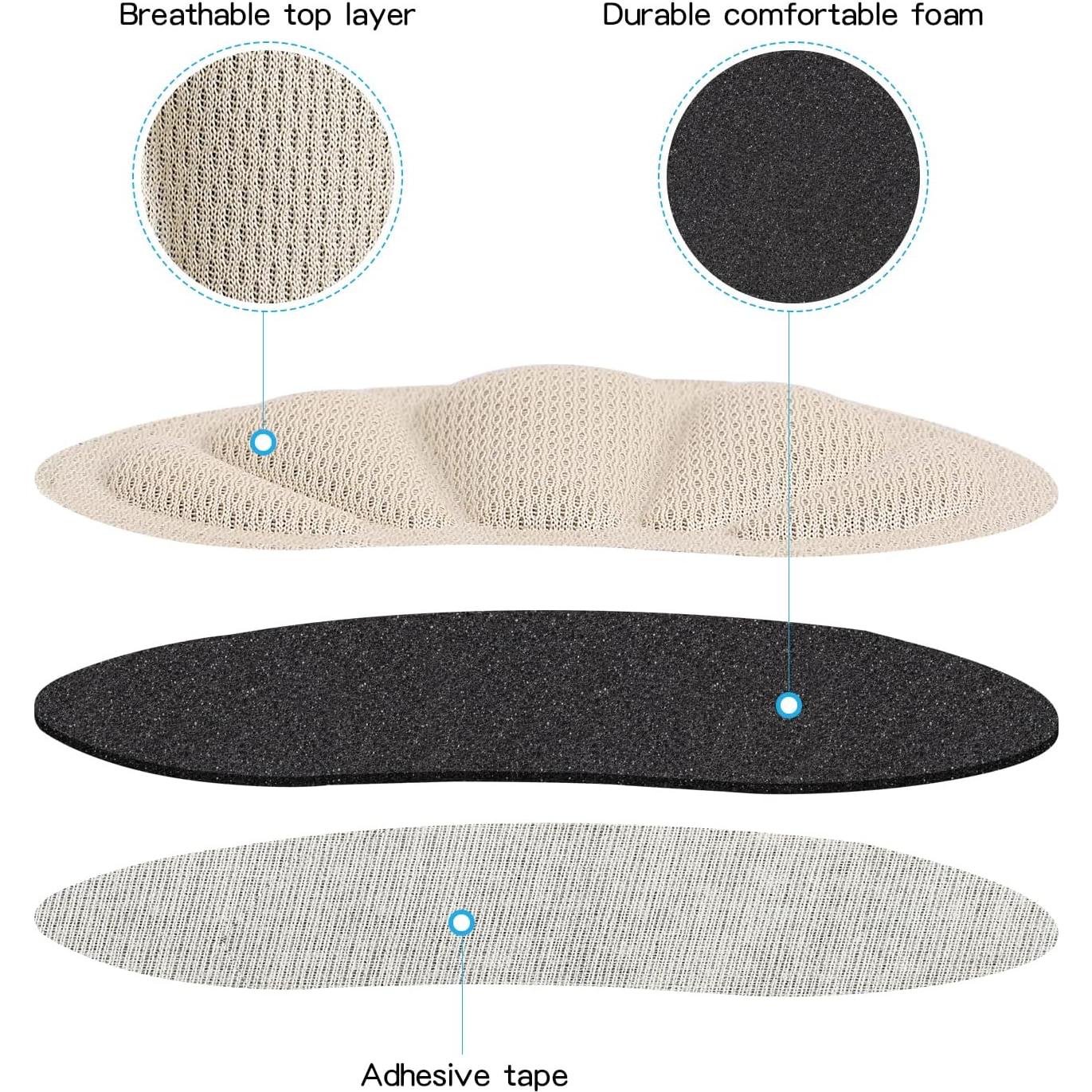 Cojines para Talón Huethy - Almohadillas Adhesivas Reutilizables 4PCS