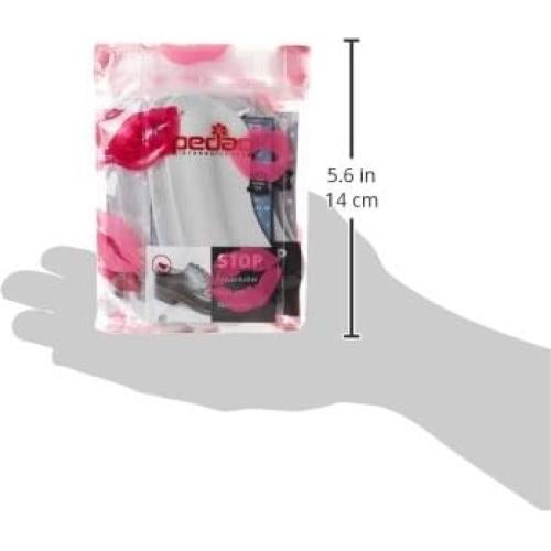 Agarre de Talón Pedag Stop de Cuero Suave - 5 Pares Unisex