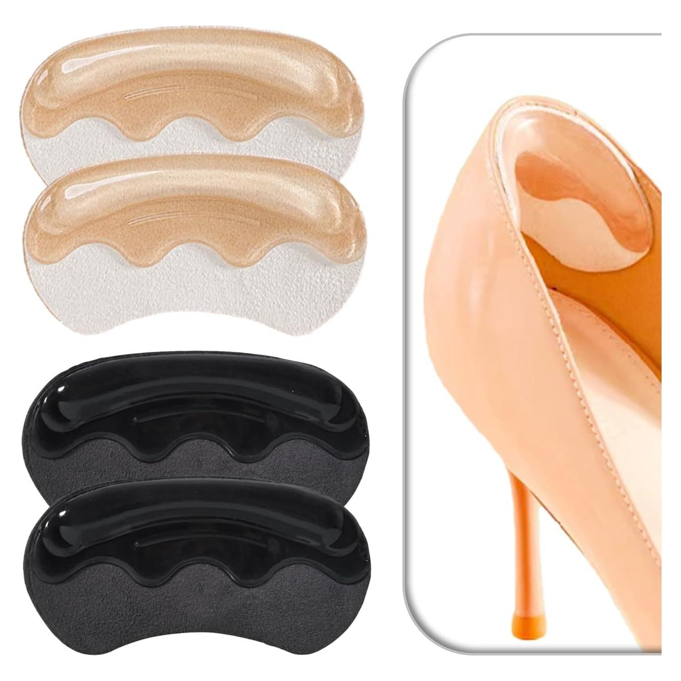 Agarradores de Talón Antideslizantes VivoFoot - 4 Pares Gel