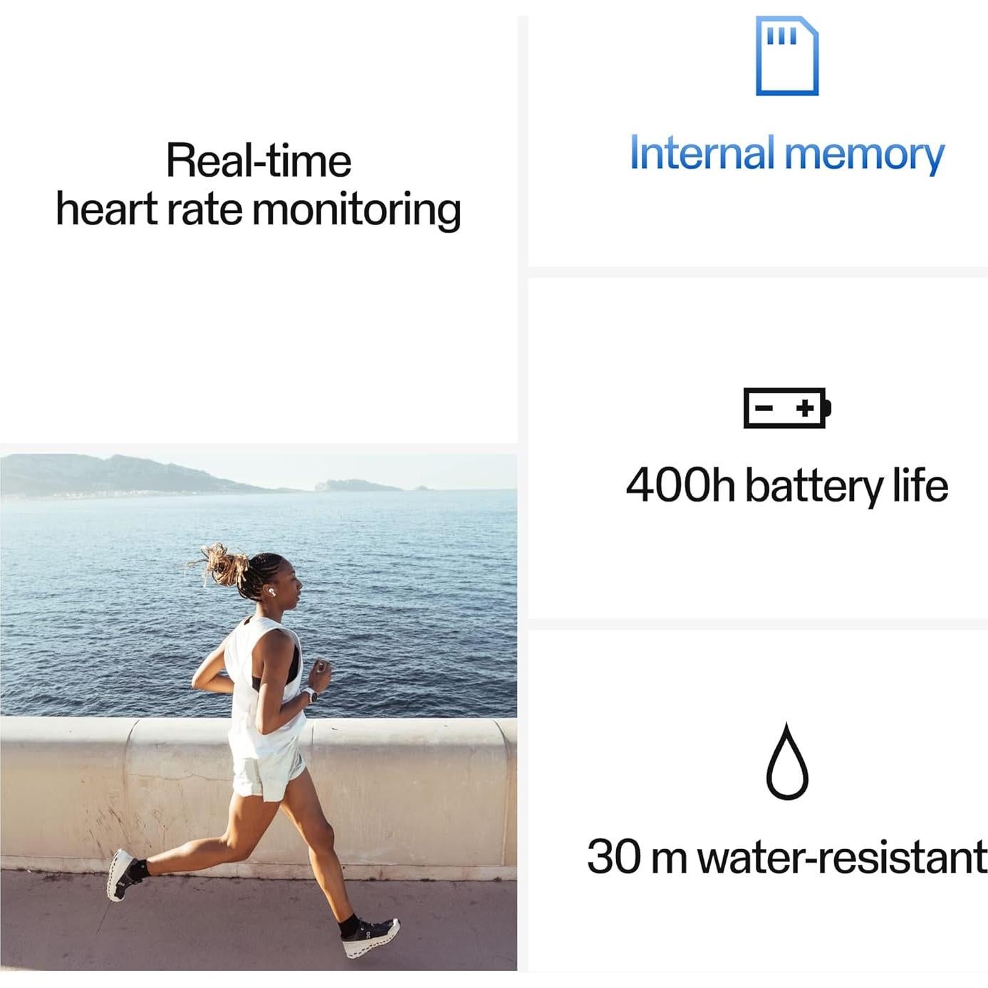 Polar H10 Monitor de Frecuencia Cardíaca Correa M-XXL