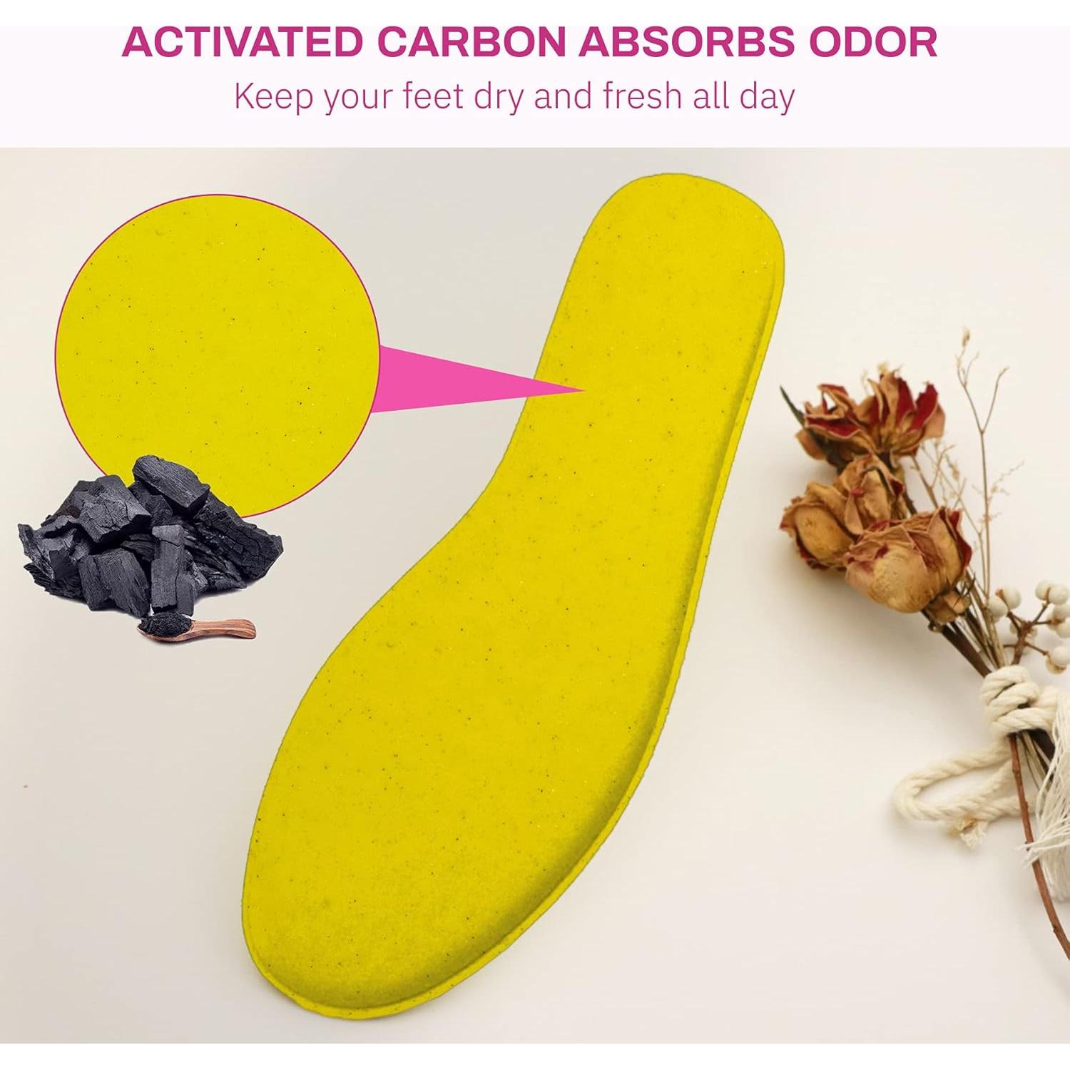 Plantillas de Espuma de Memoria LTOHOE Rosa 7.5 US - Alivio Dolor