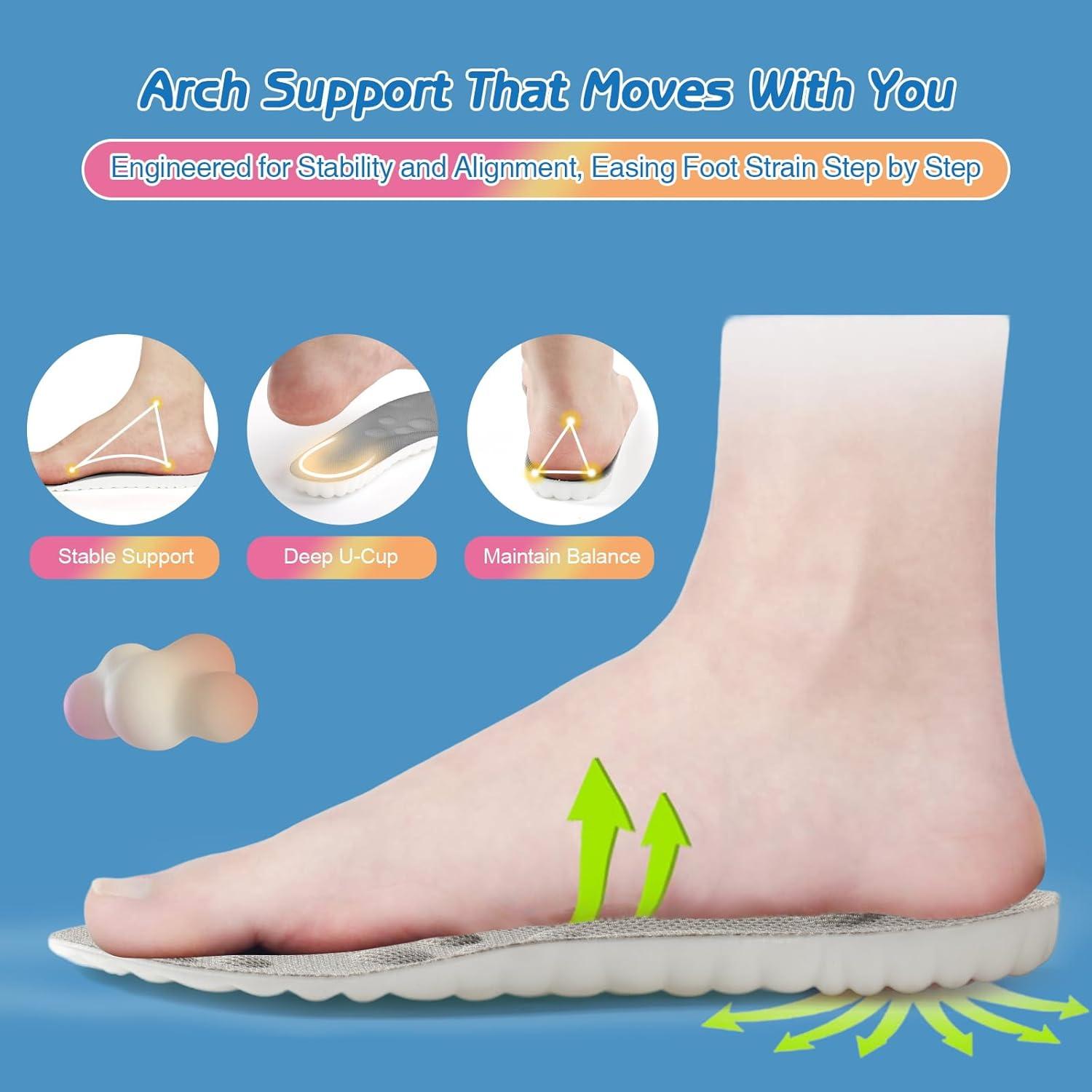 Plantillas de Confort Lennoos 4D para Mujeres - Amortiguación Viscoelástica