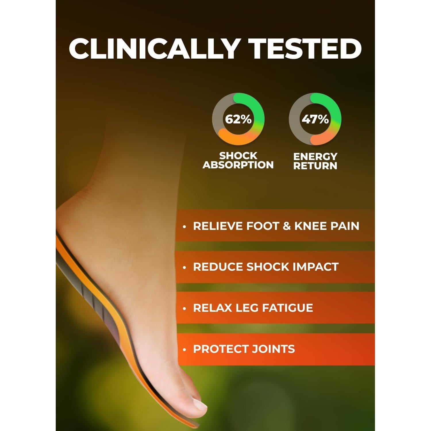 Plantillas Deportivas EASYFEET JF-146 para Correr Unisex