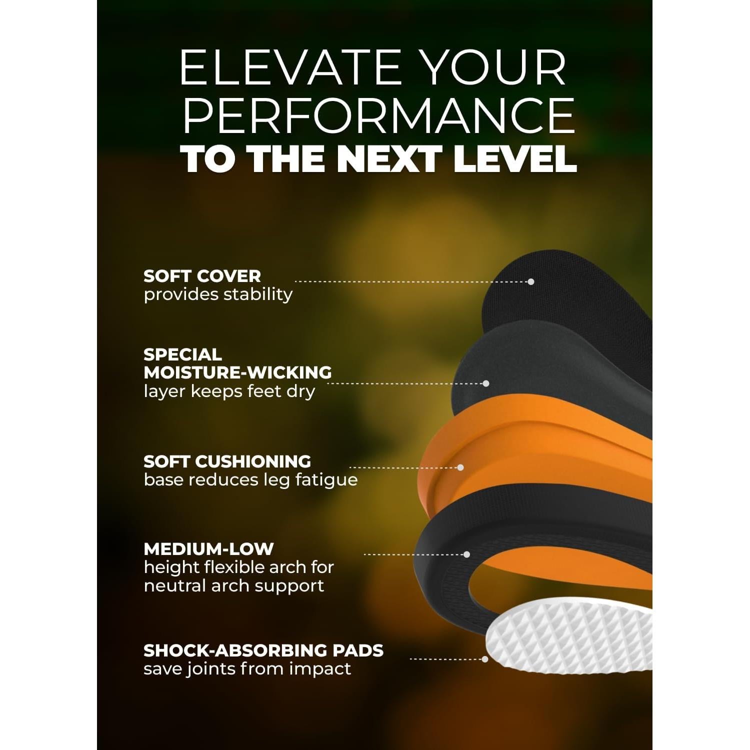 Plantillas Deportivas EASYFEET JF-146 para Correr Unisex