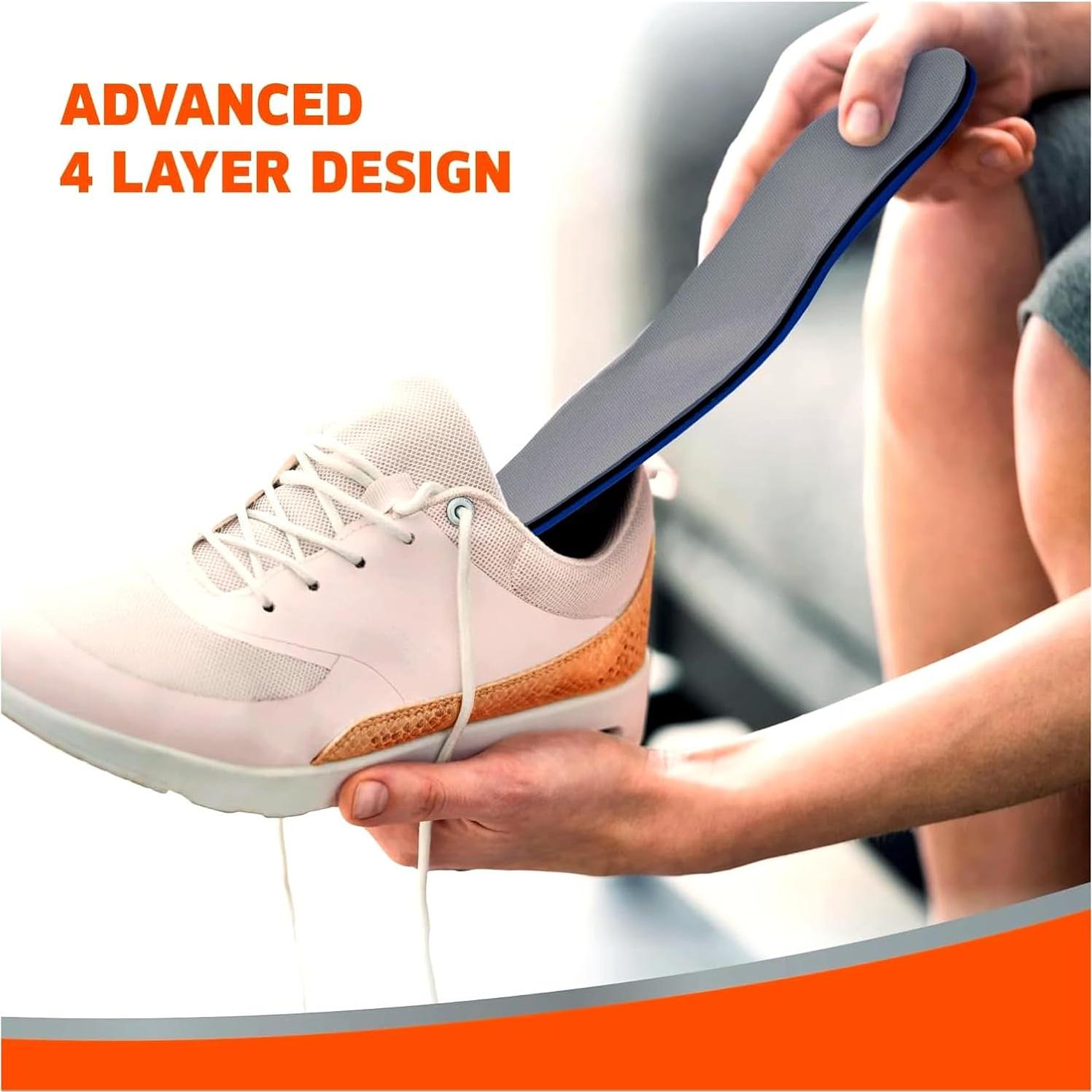 Plantillas Odor Eaters Ultra-Duraderas 3 Paquetes - Control Olores