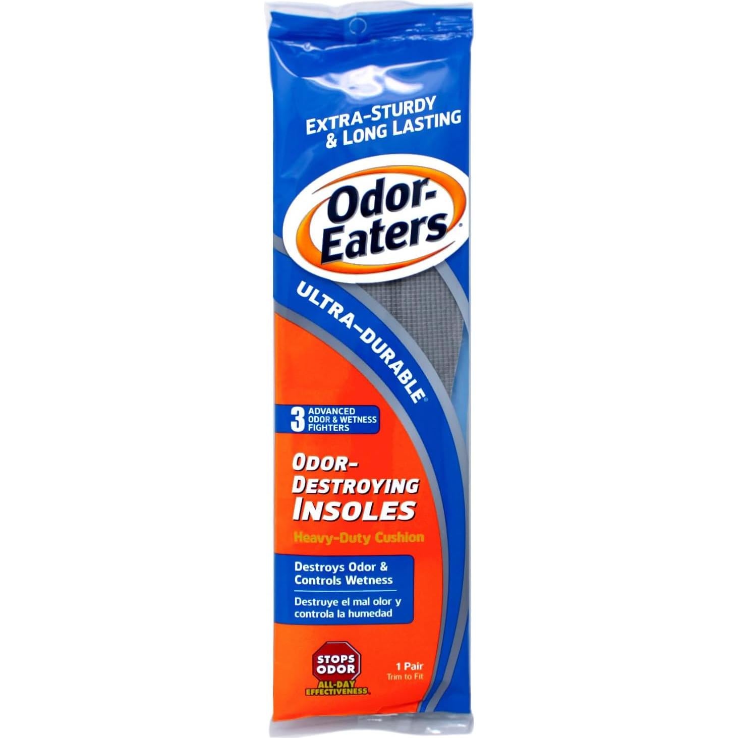 Plantillas Odor Eaters Ultra-Duraderas 3 Paquetes - Control Olores