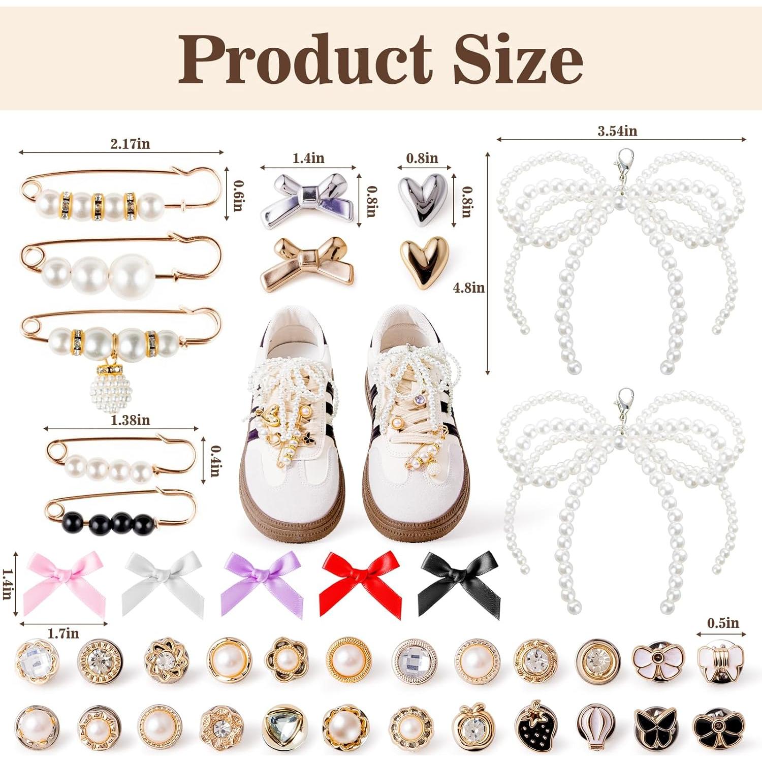 50 Encantos para Zapatos RQAYE - Accesorios Personalizados