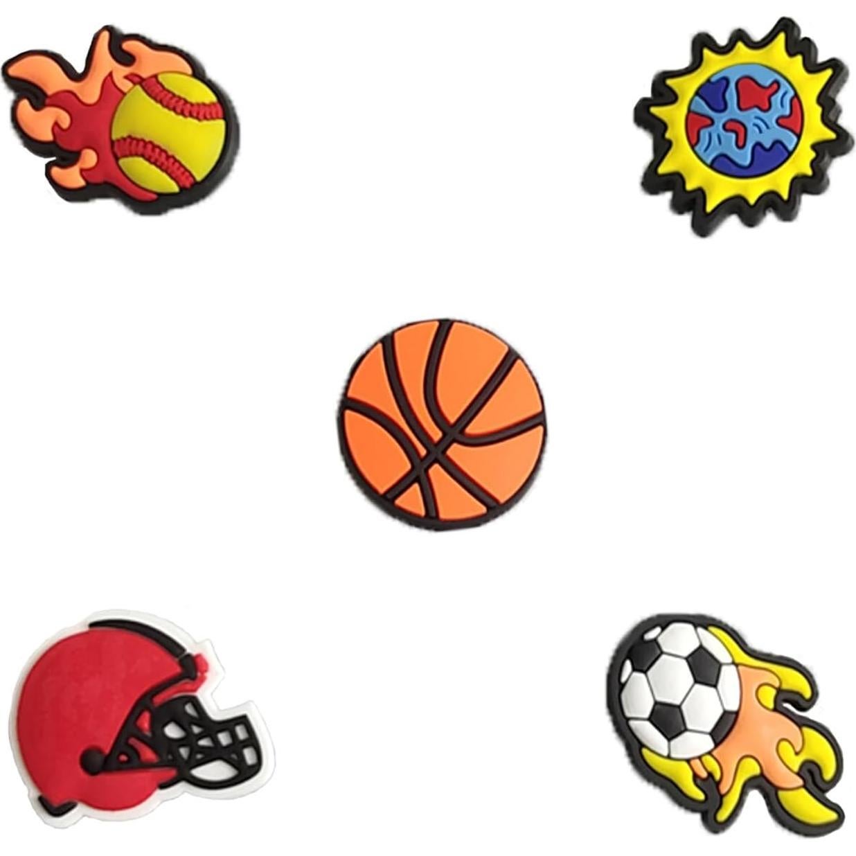 Encantos para Zapatos UNISKY 35 Pcs PVC Niños Accesorios