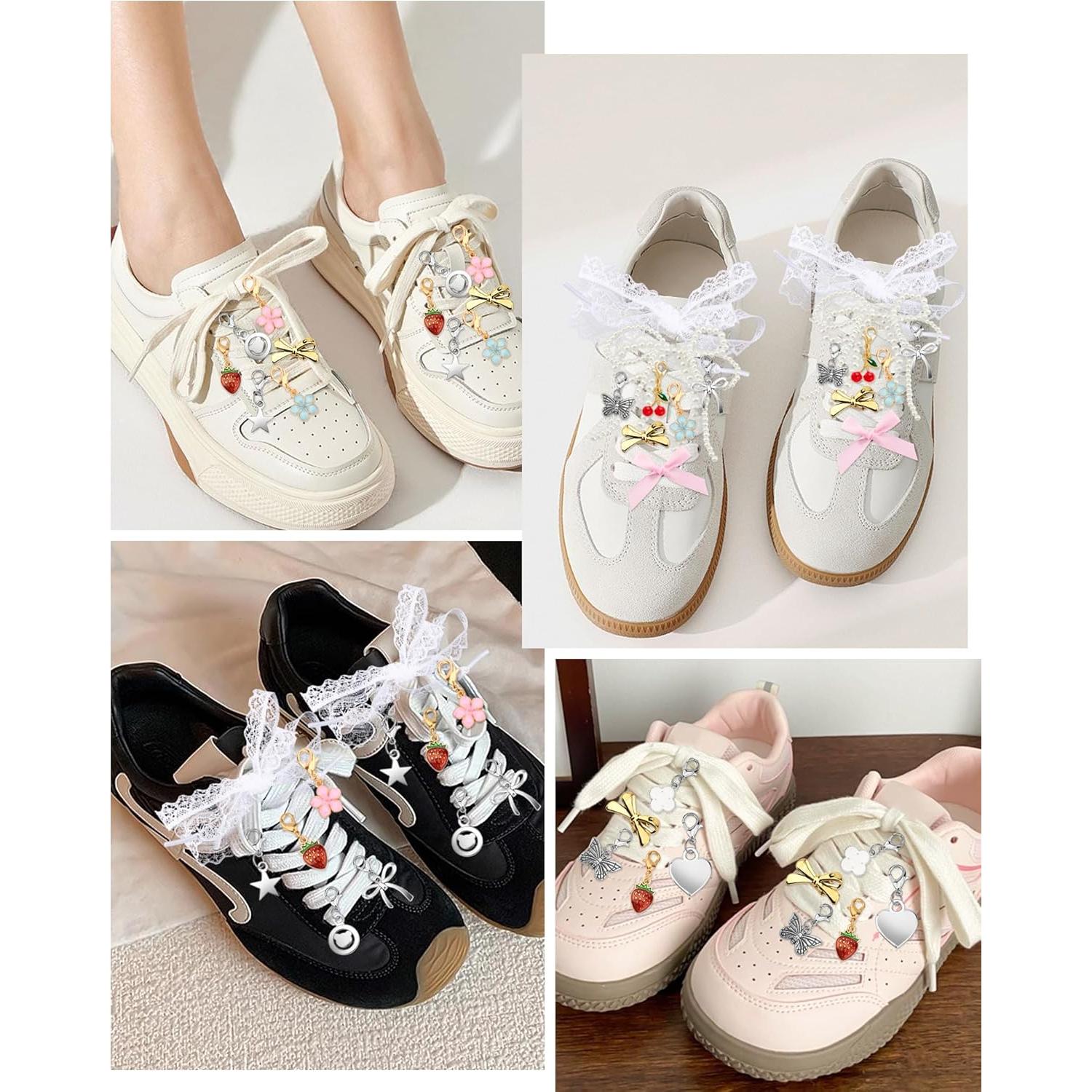 30 Encantos para Zapatos Yawlsow - Accesorios de Moda