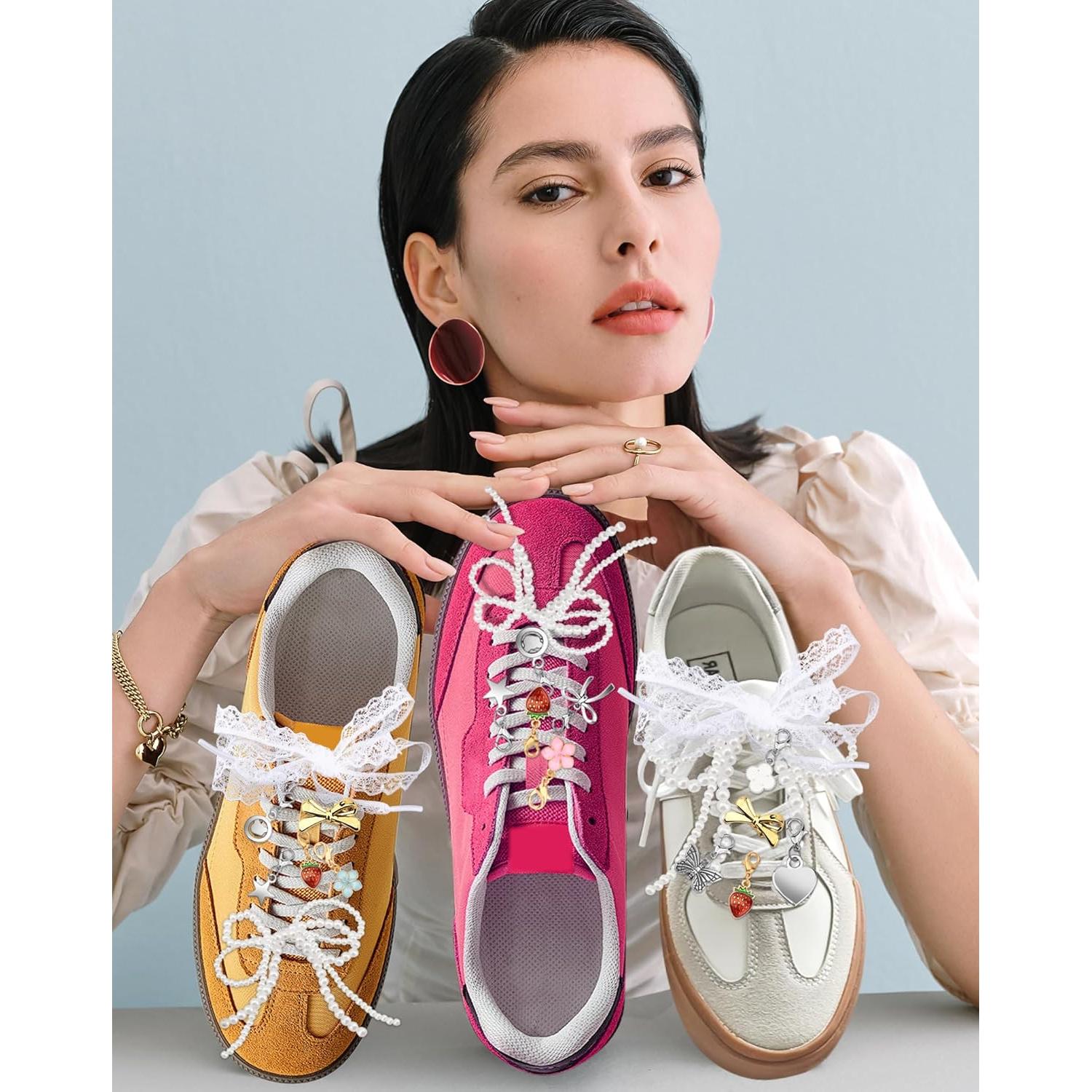 30 Encantos para Zapatos Yawlsow - Accesorios de Moda