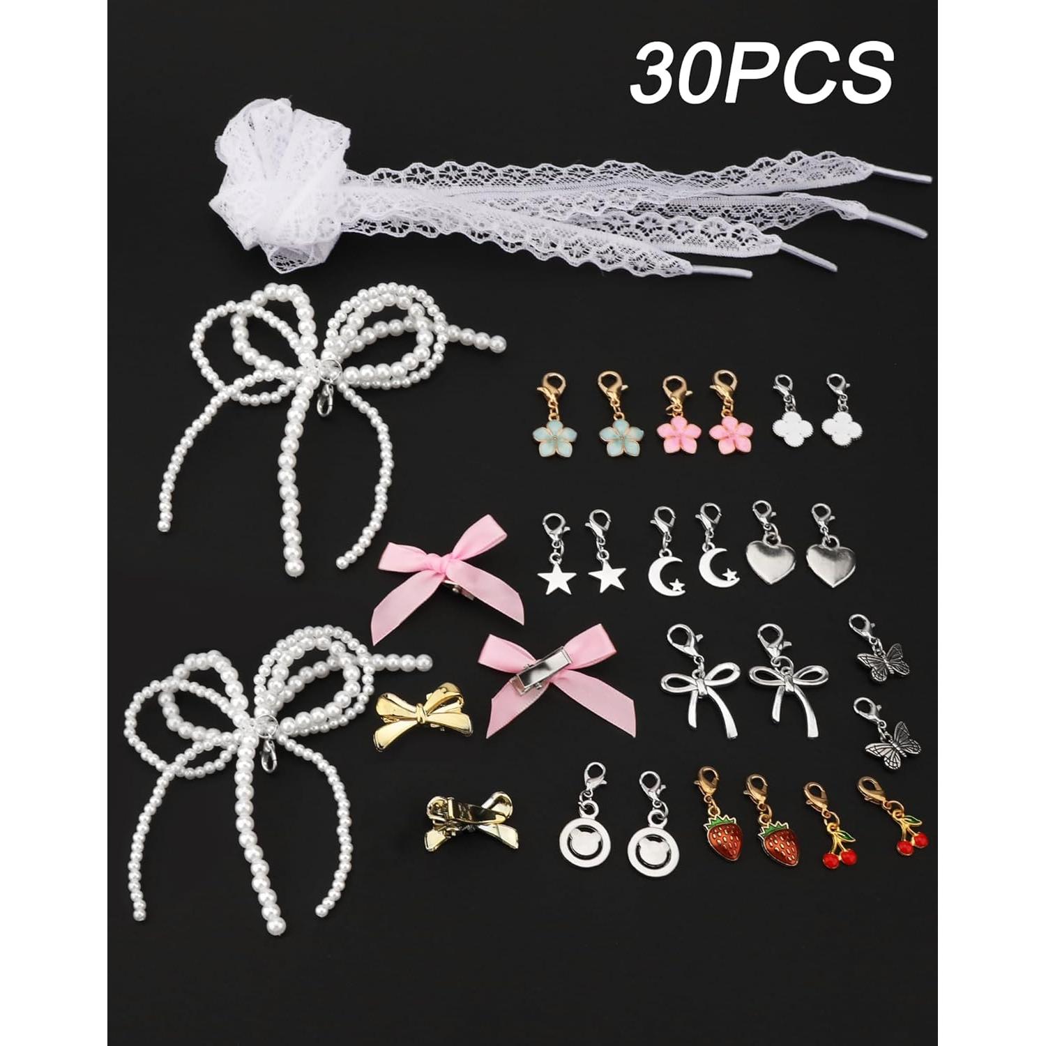 30 Encantos para Zapatos Yawlsow - Accesorios de Moda