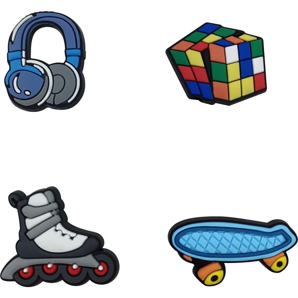 Paquete de 50 Charms para Zapatos Niños y Niñas Accesorios