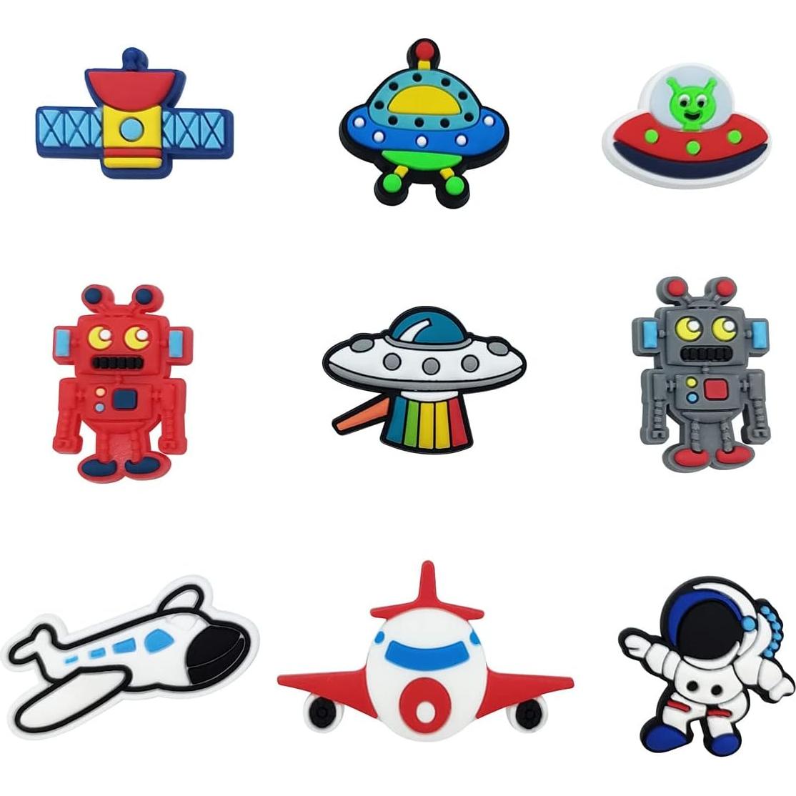 Paquete de 50 Charms para Zapatos Niños y Niñas Accesorios