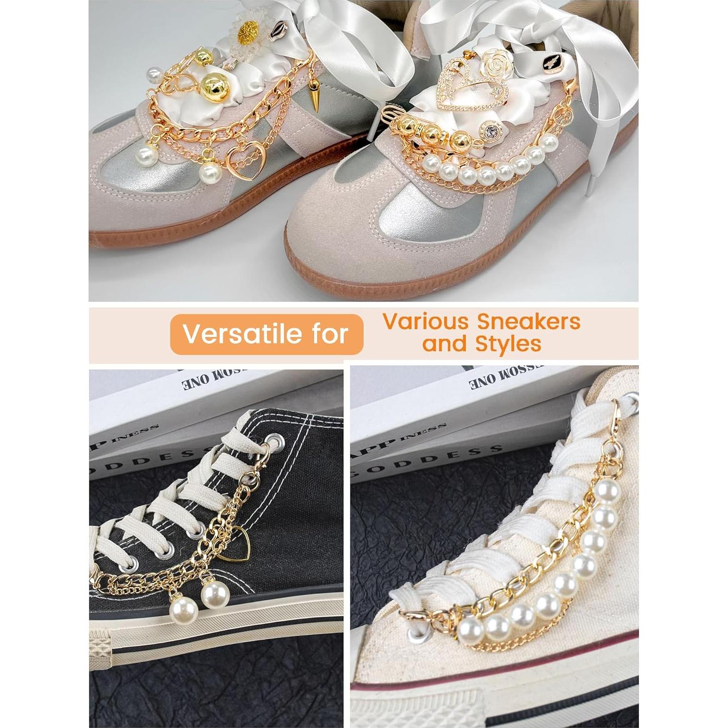 Conjunto de Encantos para Zapatillas Acwenie - Decoración Elegante
