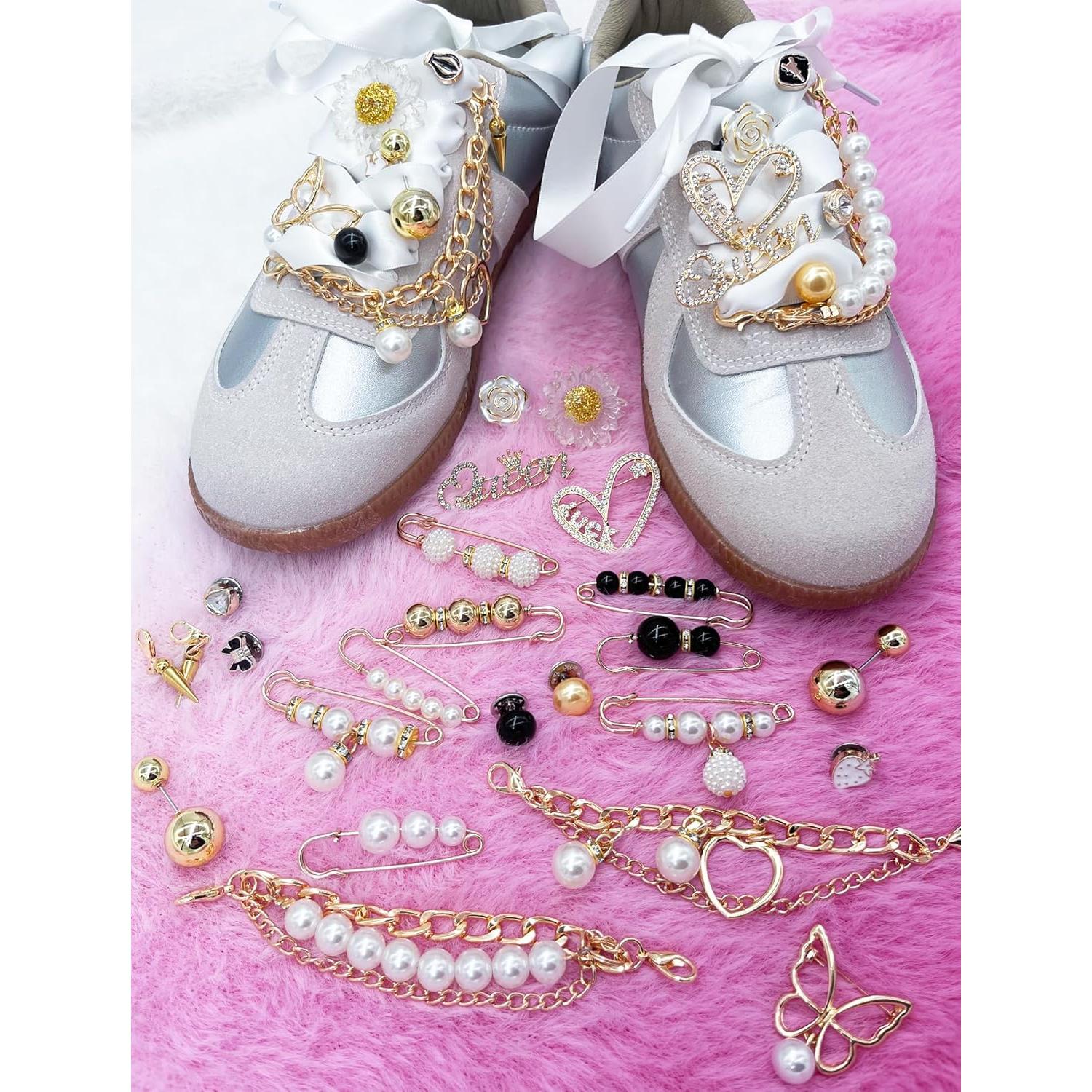 Conjunto de Encantos para Zapatillas Acwenie - Decoración Elegante