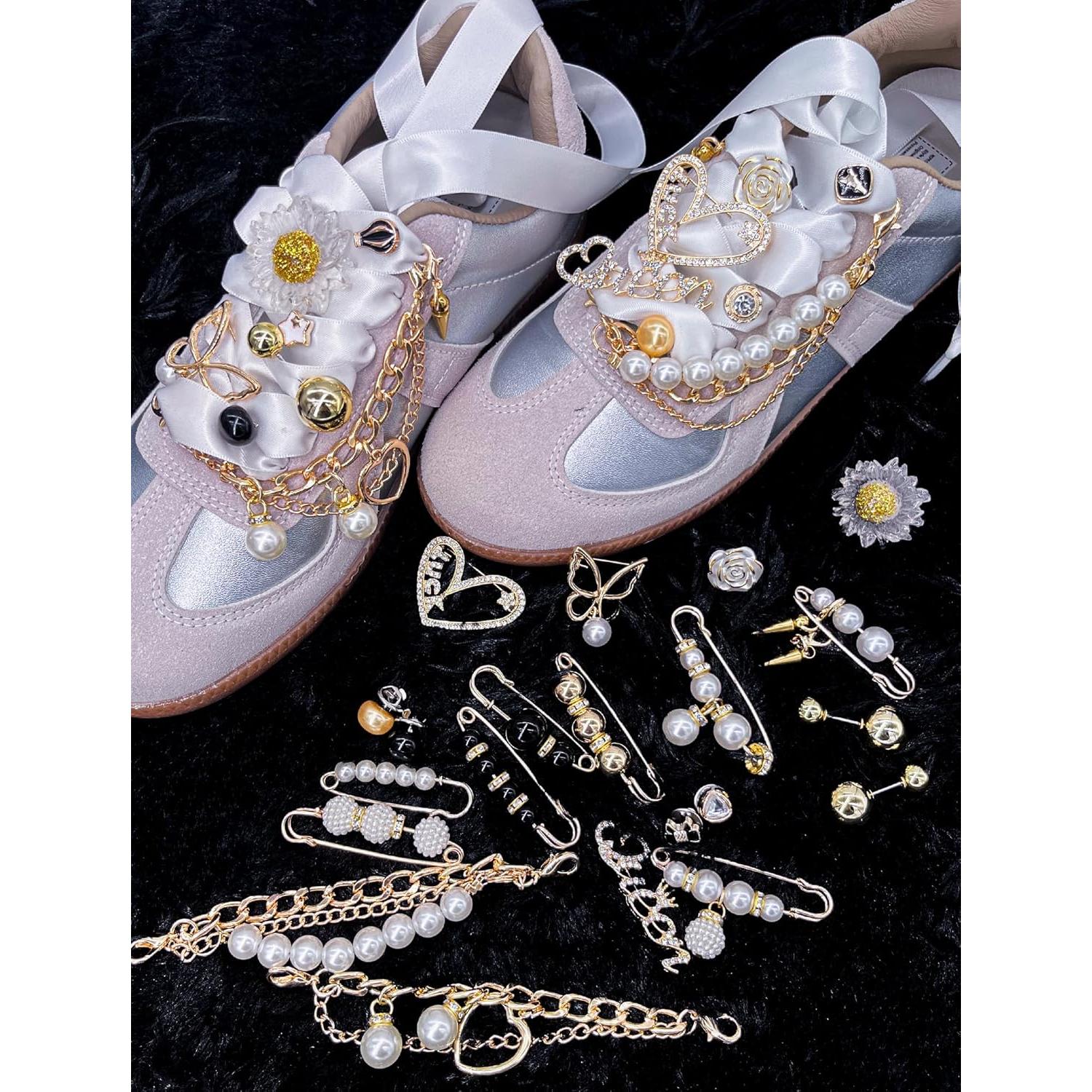 Conjunto de Encantos para Zapatillas Acwenie - Decoración Elegante