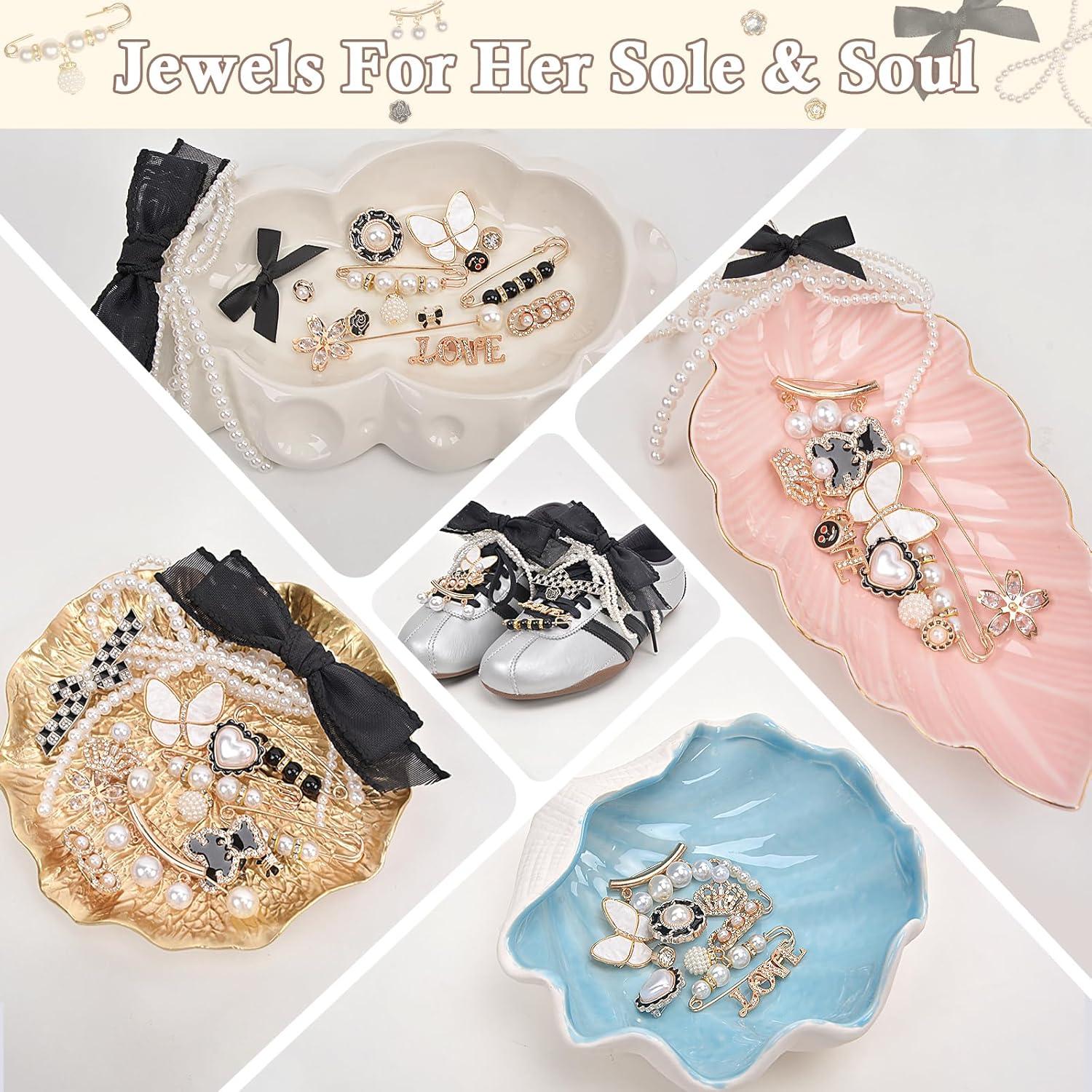 Kit de Encantos para Zapatos Yuboo - 51 Piezas, Decoración DIY