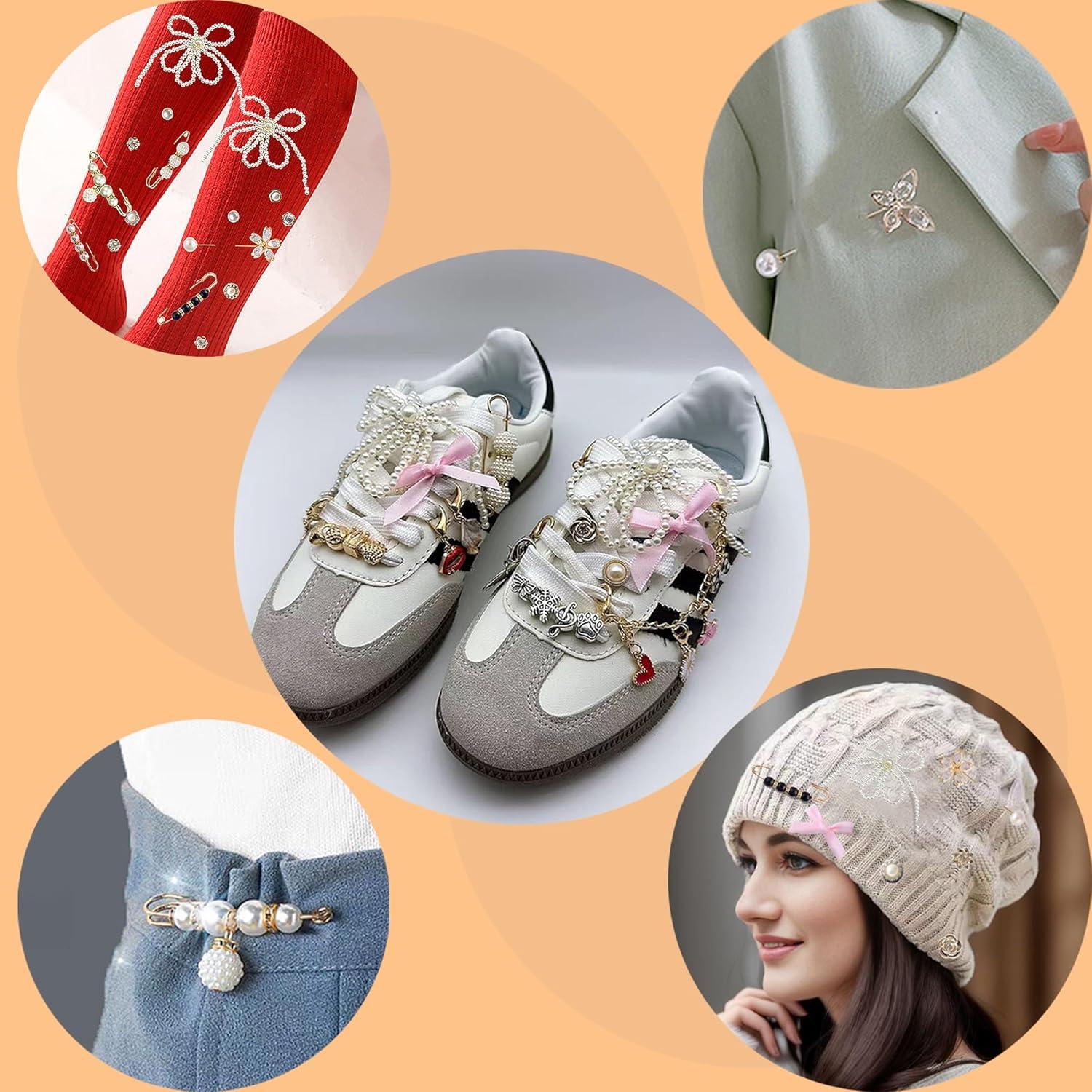 Encantos para Zapatos 39 Pcs - Joyería DIY para Mujeres