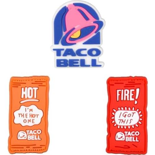 Lote de 50 Encantos de Zapatos Comida Rápida PVC Adultos