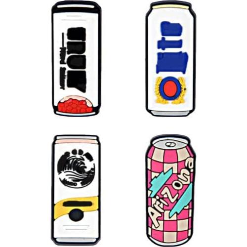 Lote de 50 Encantos de Zapatos Comida Rápida PVC Adultos