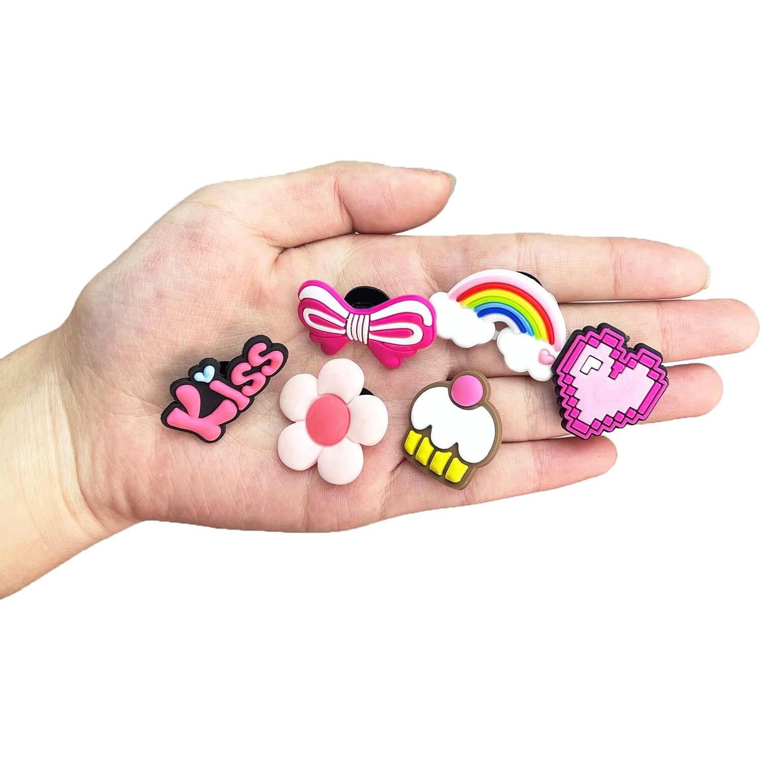 35 Piezas Encantos de Zapatos PVC Aleatorios para Niños