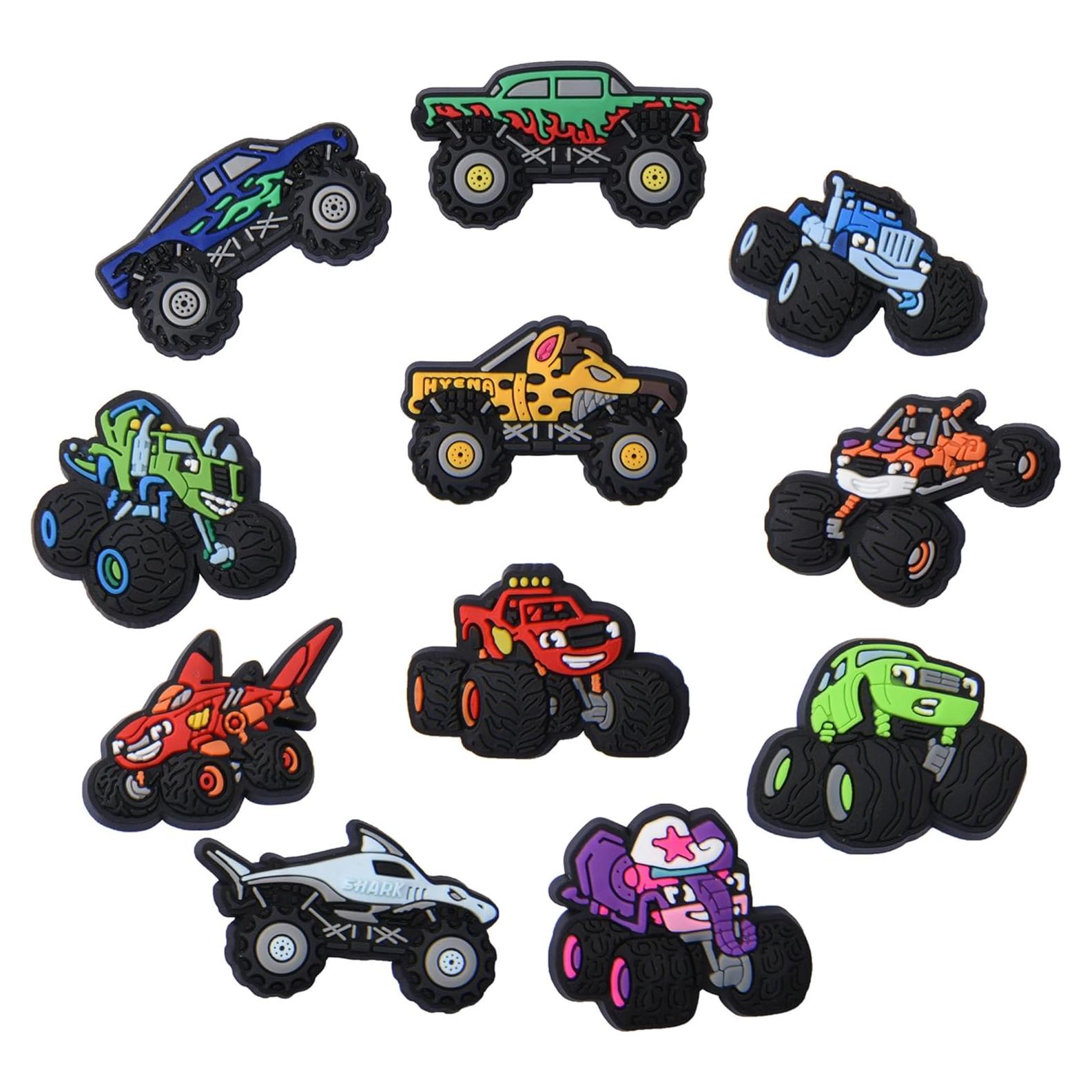 Encantos para Zapatos de Niña - 11 Piezas PVC Anime