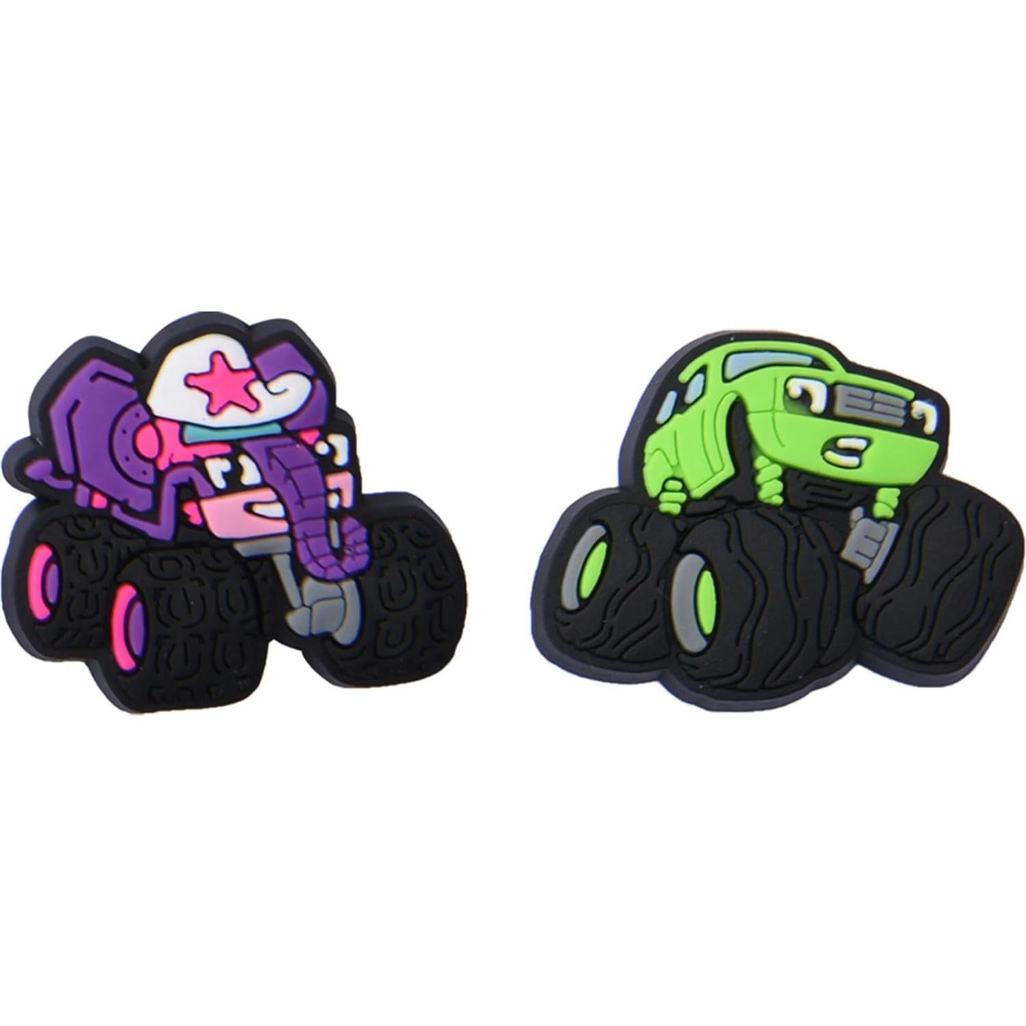 Encantos para Zapatos de Niña - 11 Piezas PVC Anime