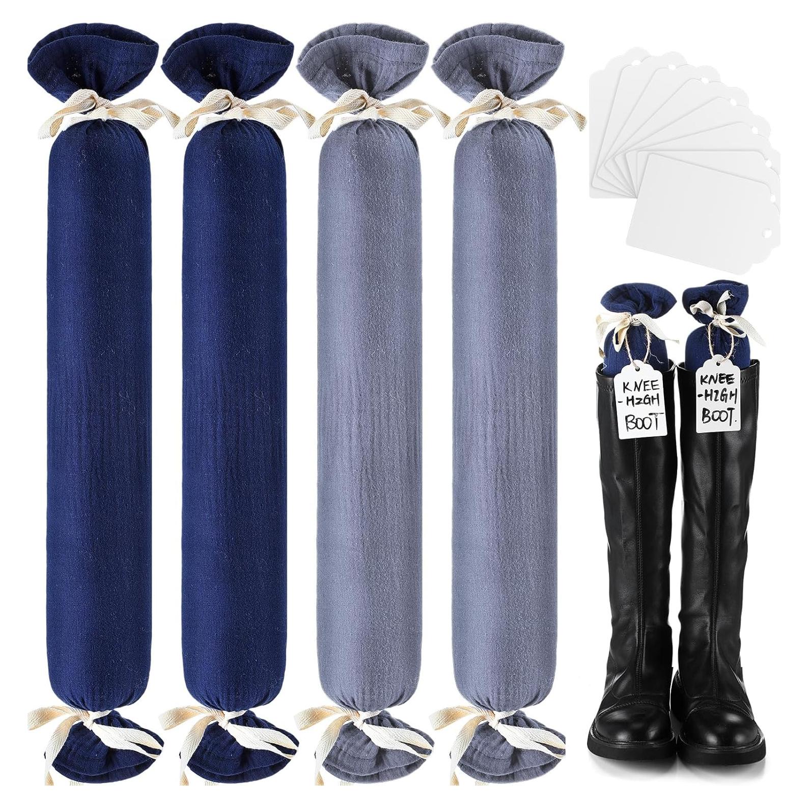 Soportes para Botas de Algodón - 2 Pares con Etiquetas 38 cm