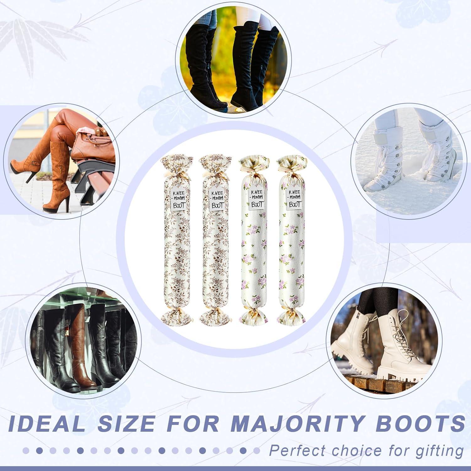 Soportes para Botas de Algodón - 2 Pares con Etiquetas 38 cm