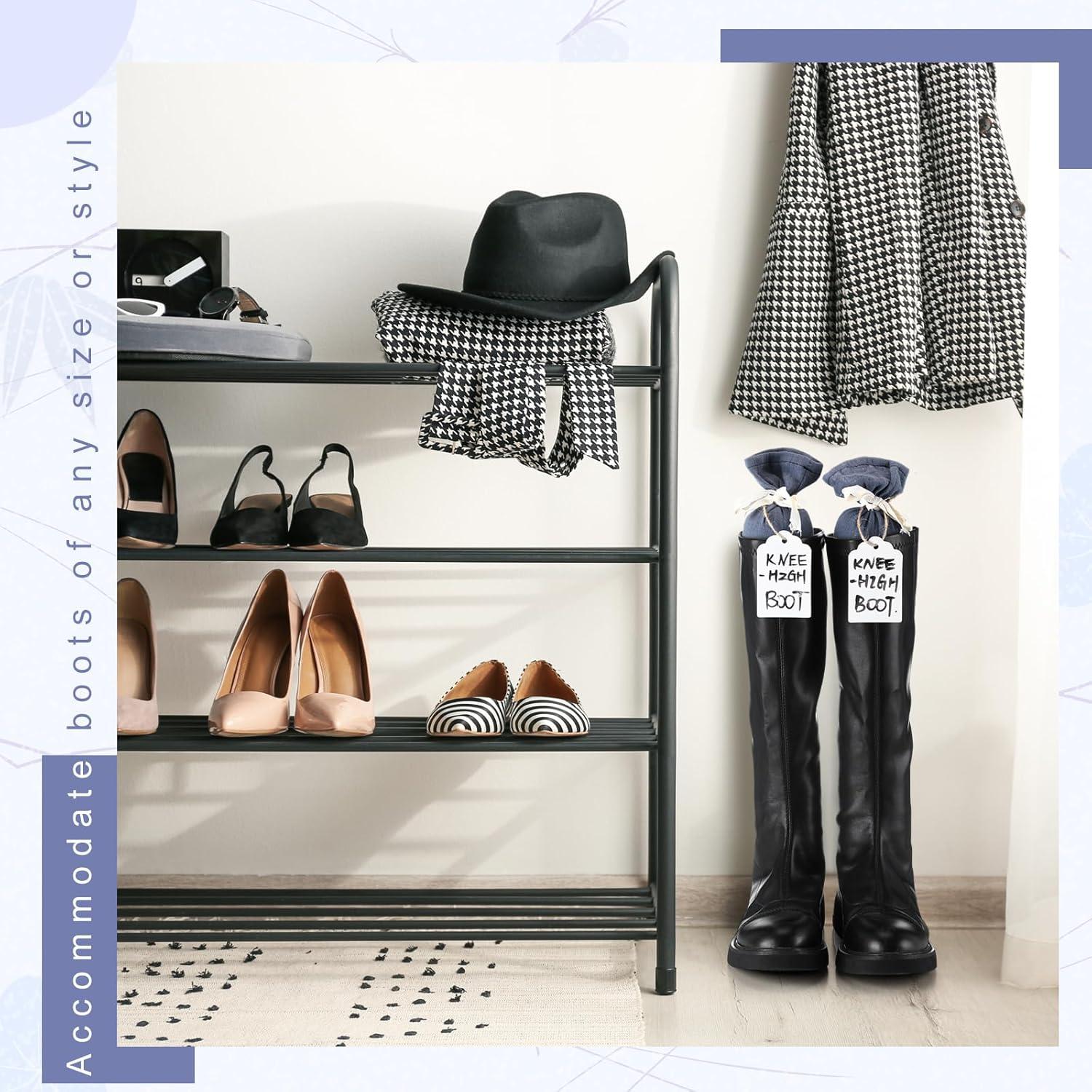 Soportes para Botas de Algodón - 2 Pares con Etiquetas 38 cm