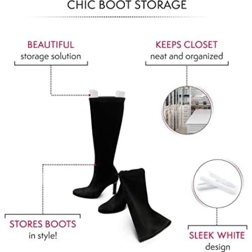 Soporte para Botas Bag-a-Vie - Inserciones Blancas Reutilizables