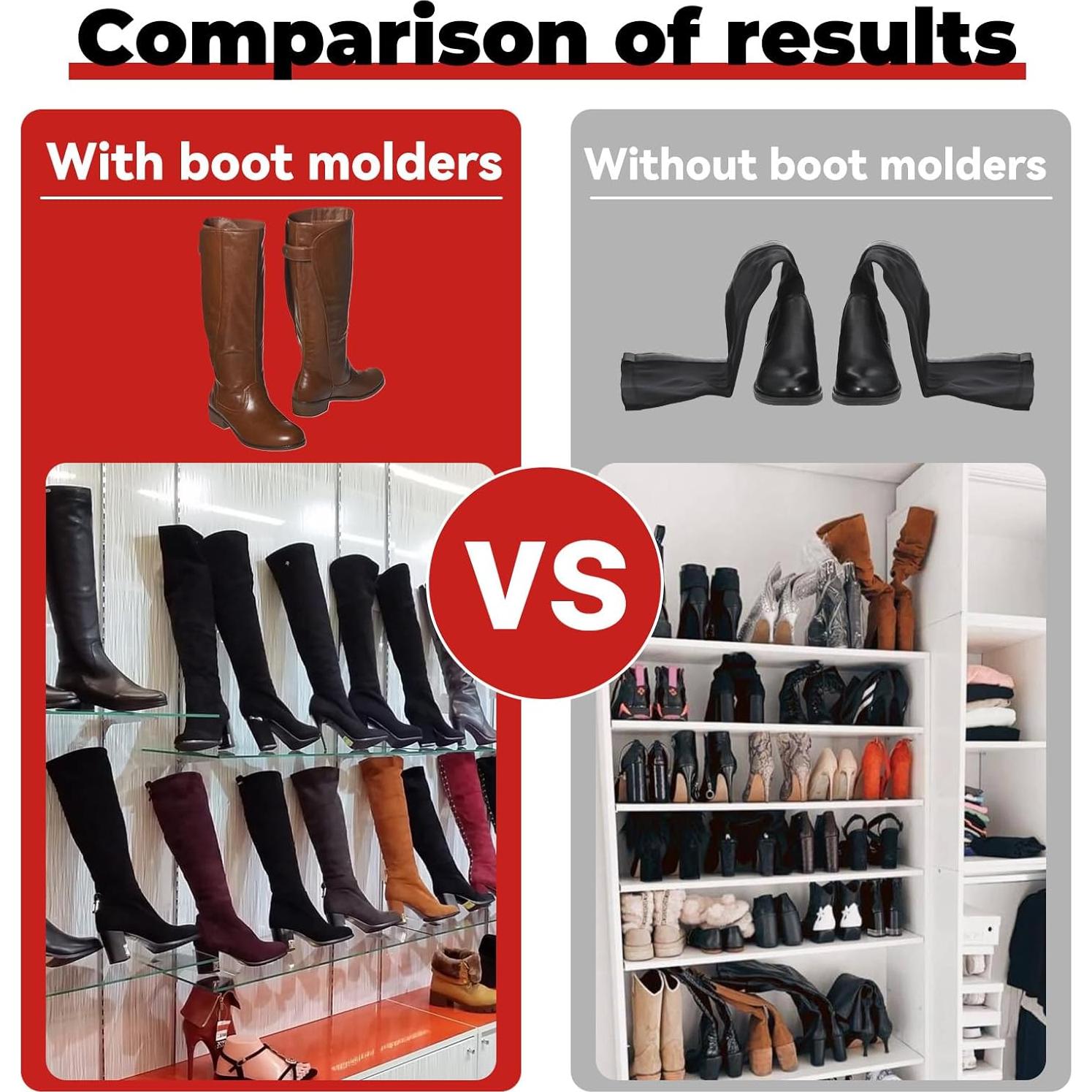 Formadores de Botas Abeillo - 5 Pairs Ajustables 30-40 cm