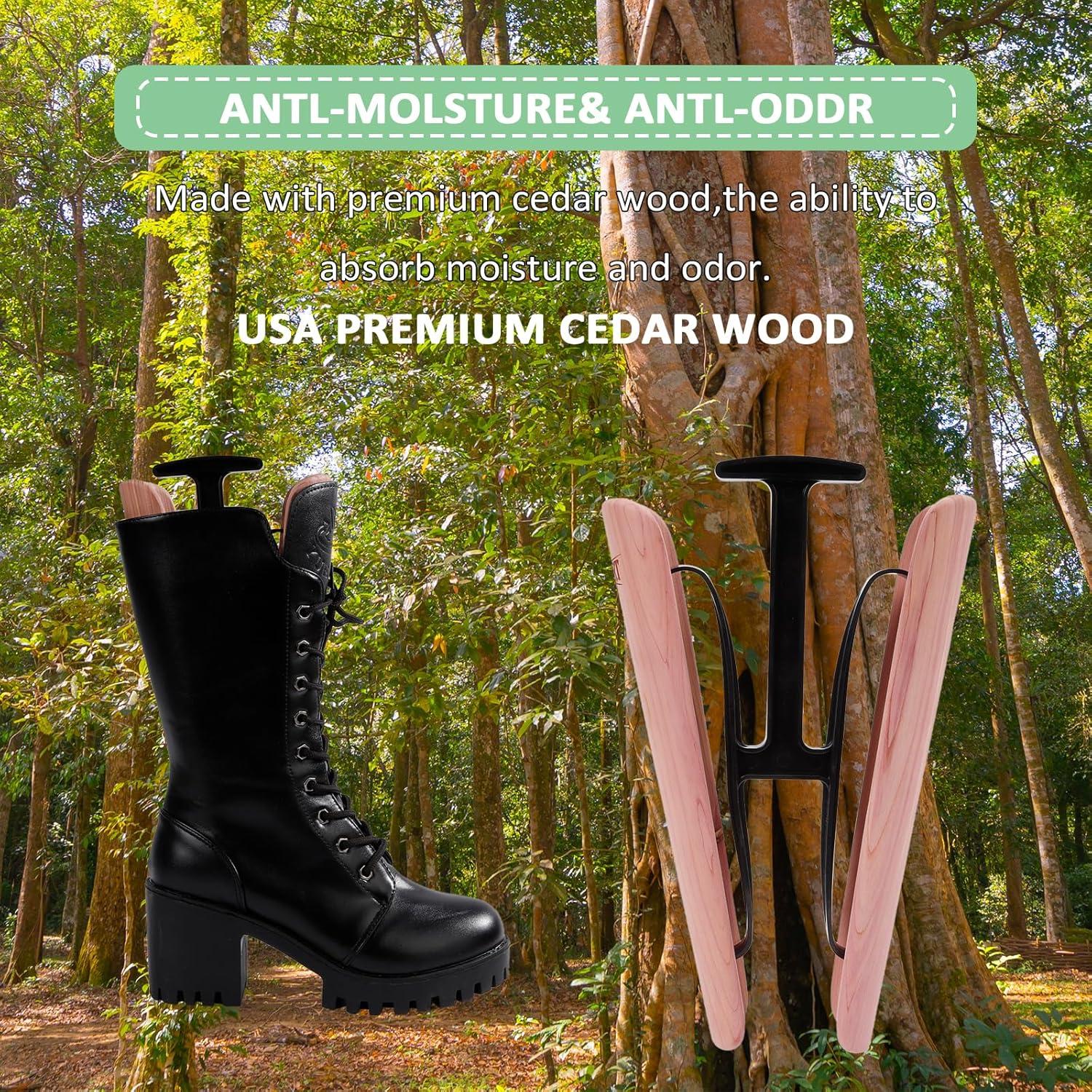 Soporte para Botas de Vaquero de Cedro Premium - Talla Única