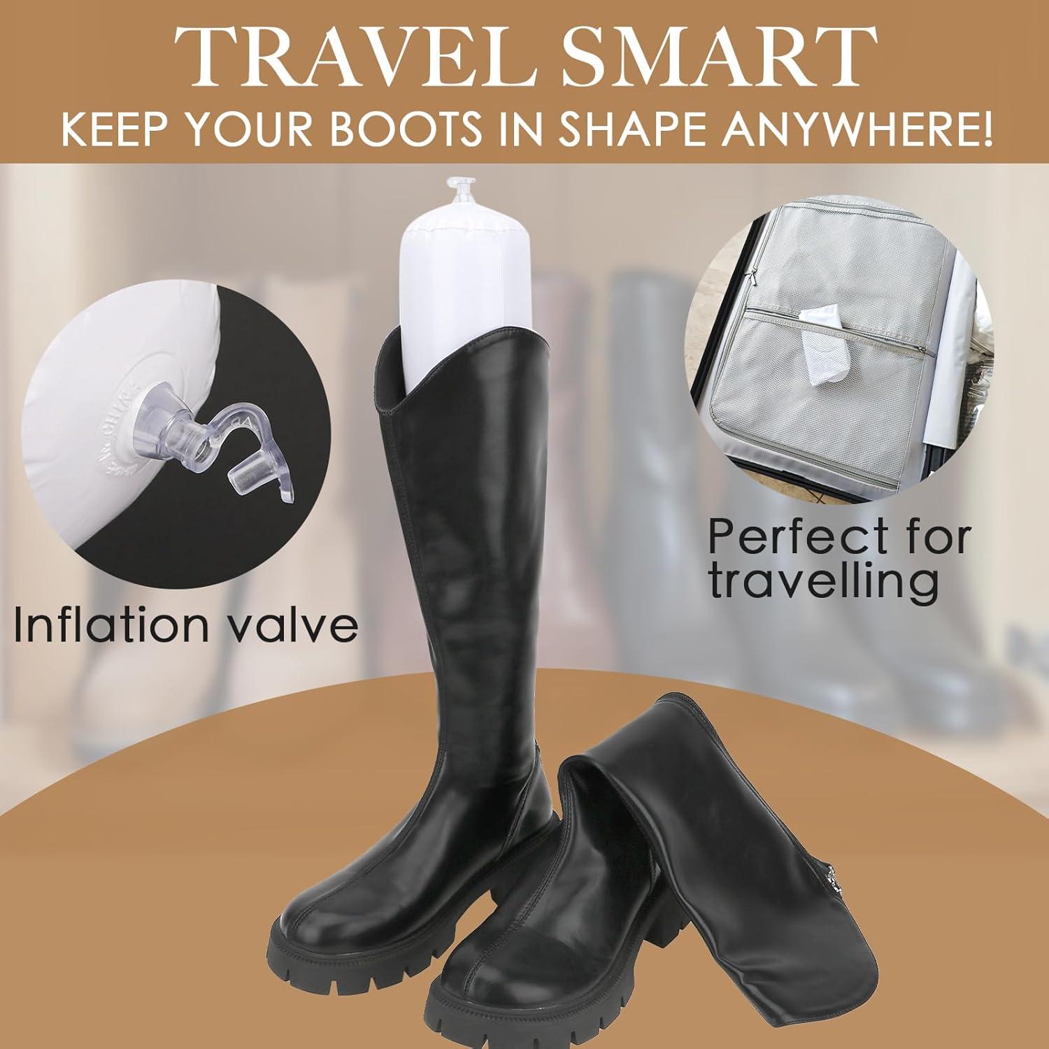 Formadores Inflables para Botas kilofly - 3 Pares - 46cm Blanco