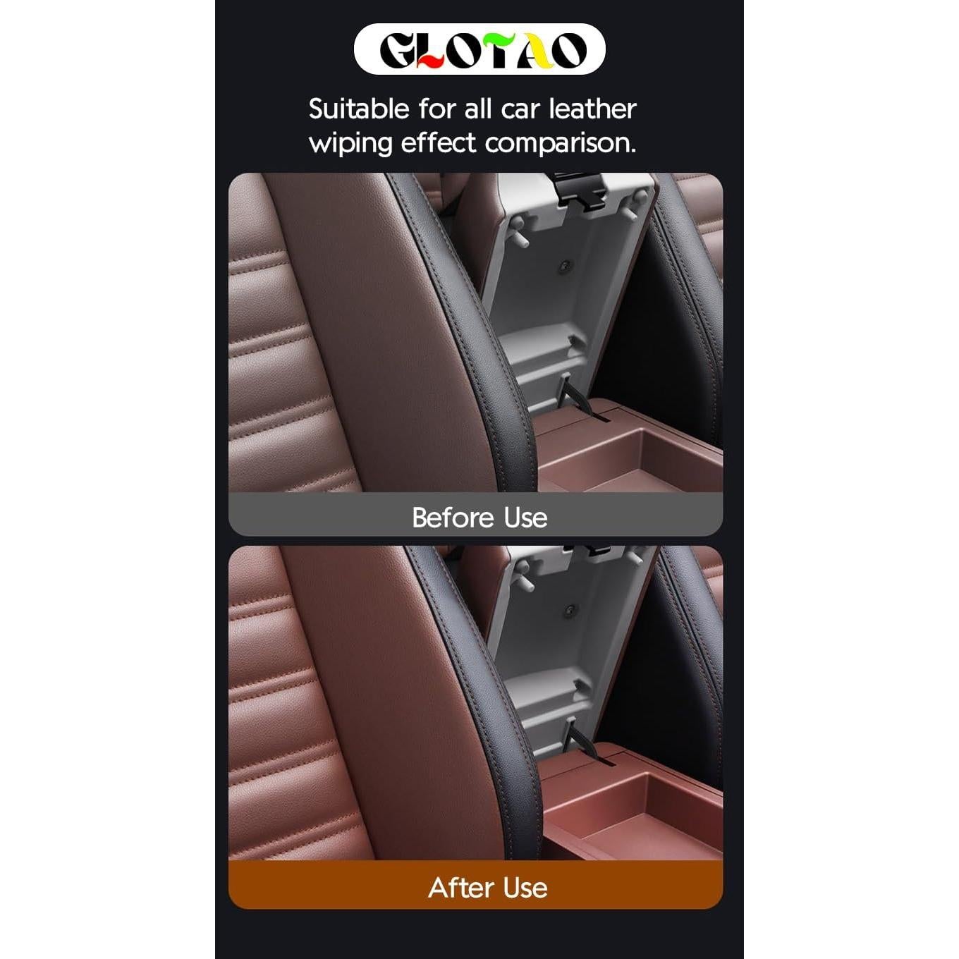 Toallitas de limpieza para cuero 80 unidades - Mantenimiento interior