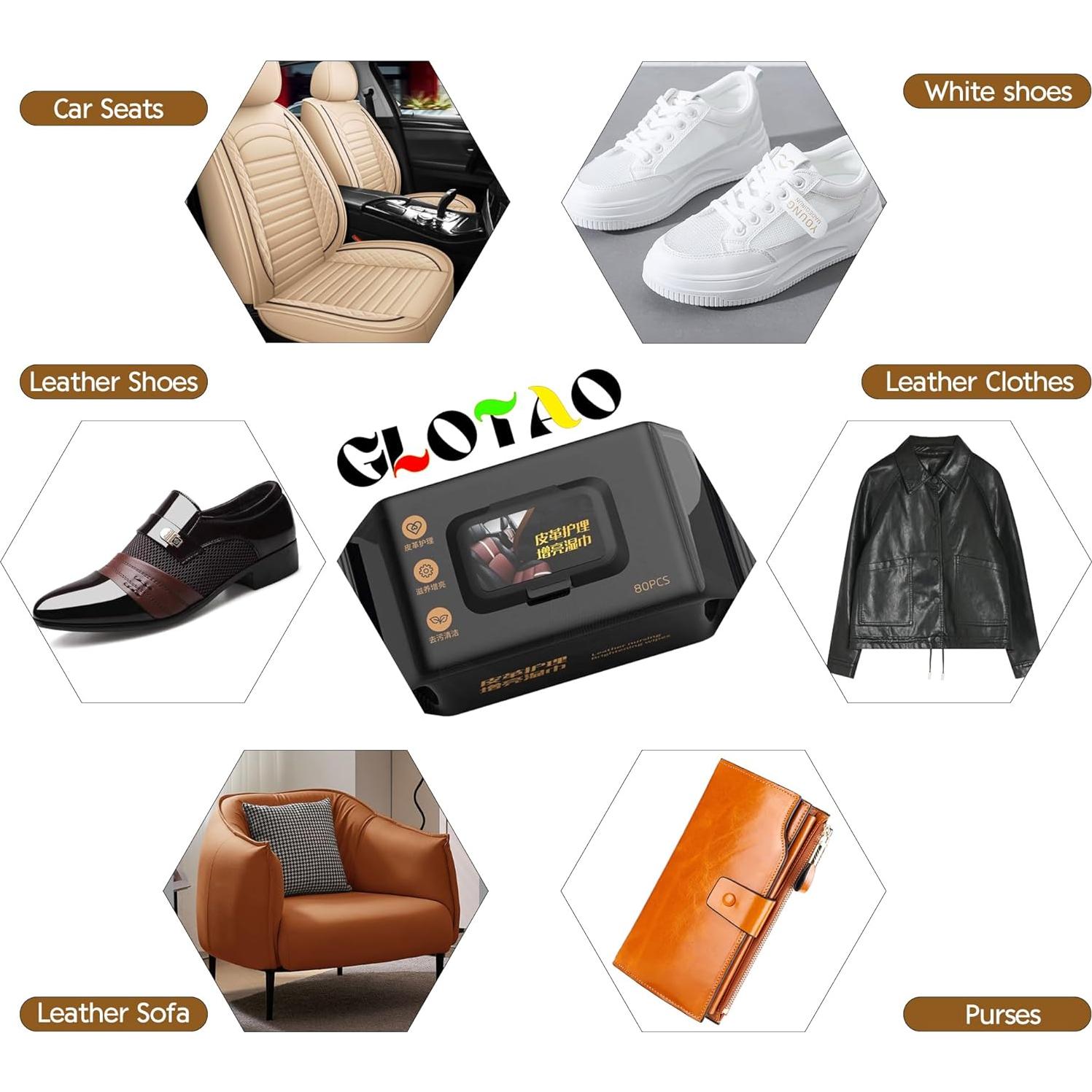 Toallitas de limpieza para cuero 80 unidades - Mantenimiento interior