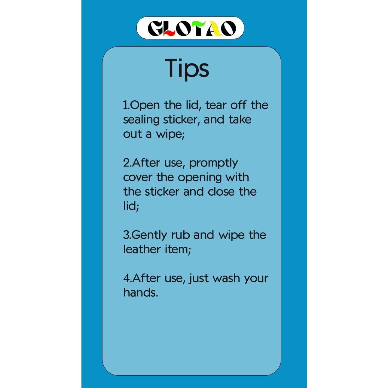 Toallitas de limpieza para cuero 80 unidades - Mantenimiento interior