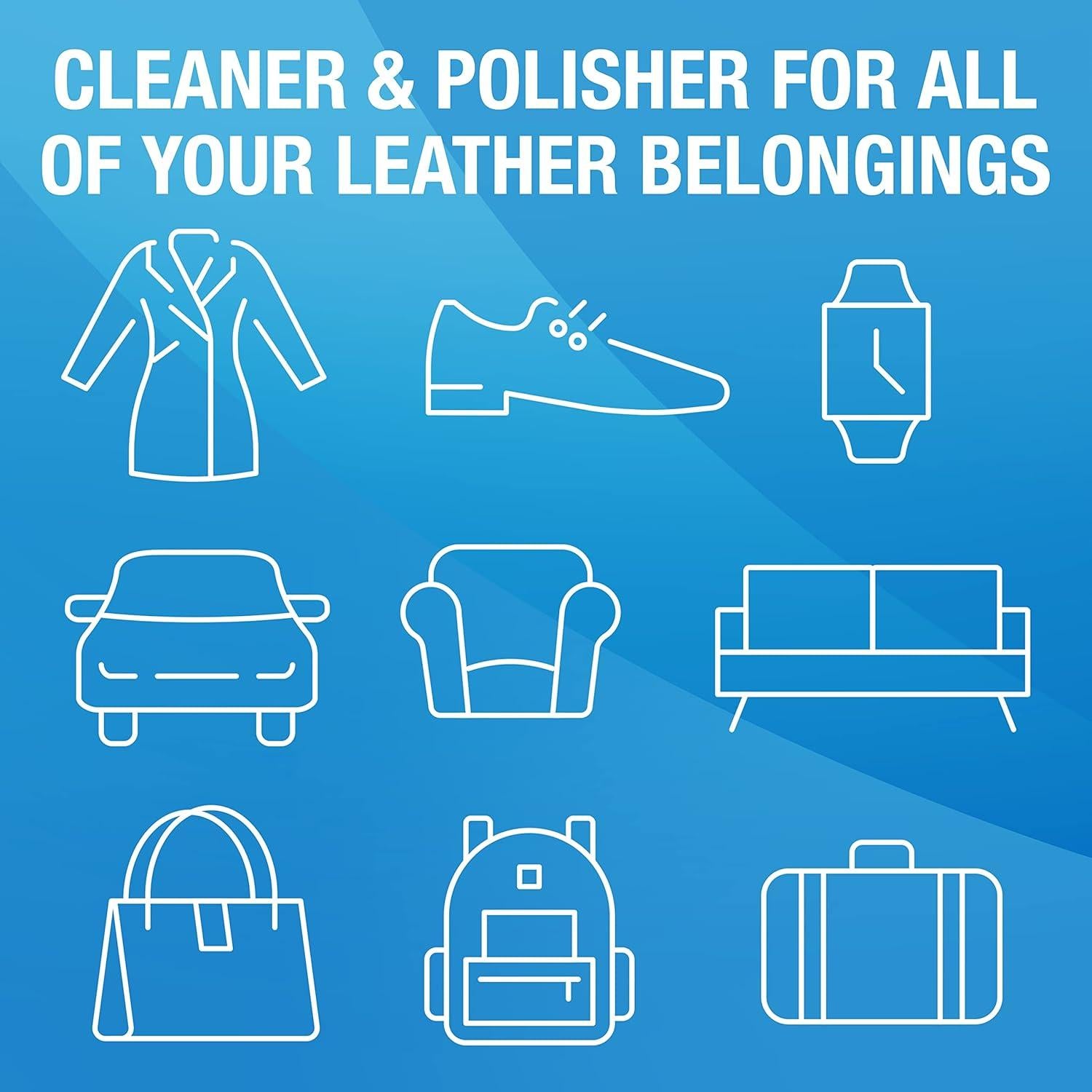 Toallitas Milagrosas para Limpieza de Cuero - 30 Unidades