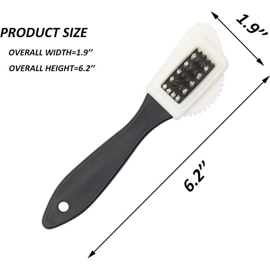 Cepillos de Suede y Nubuck QINIUNIU 4 en 1 - 2 Piezas