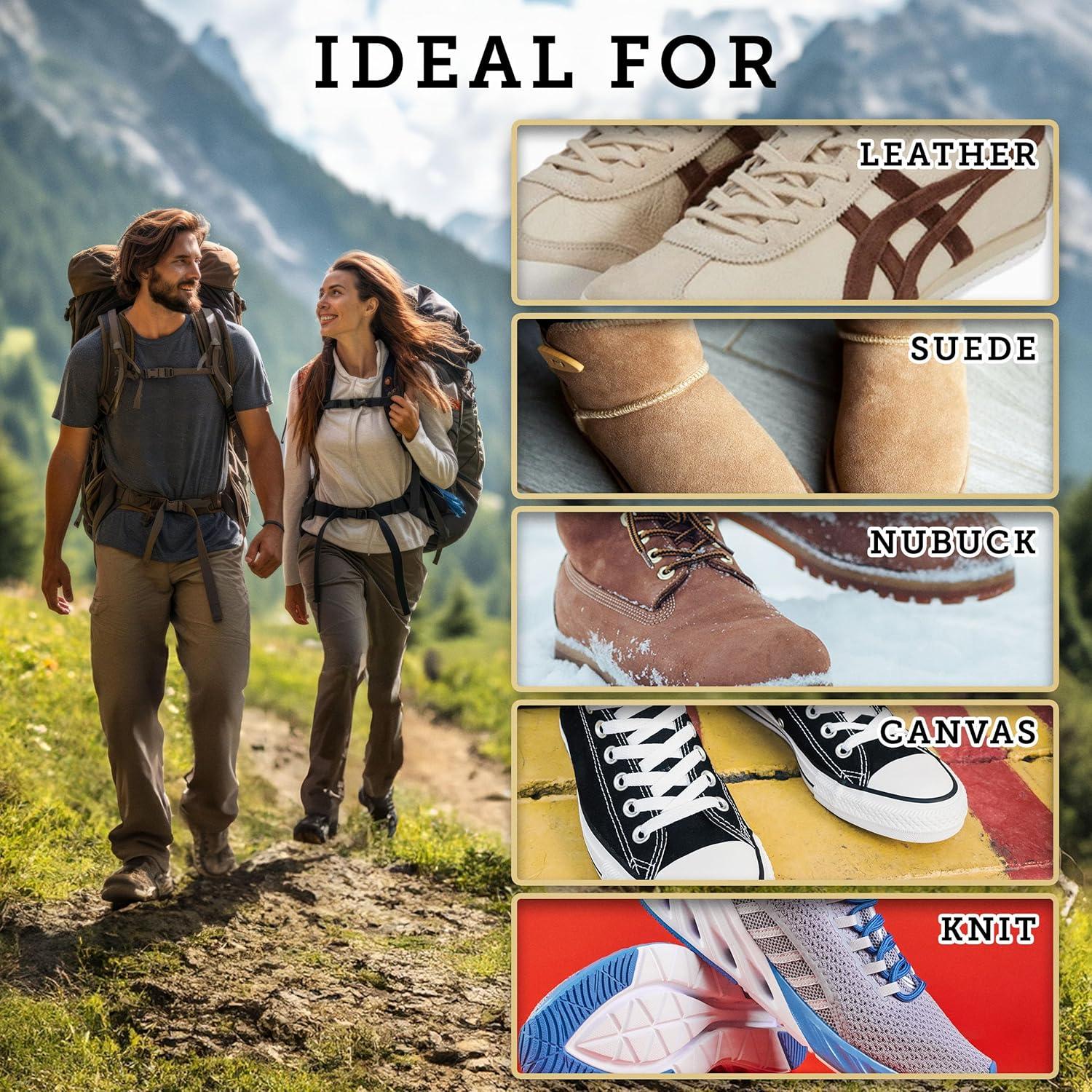 Cepillo Premium de Cerda de Jabalí Care & Cool para Suede 10.9cm