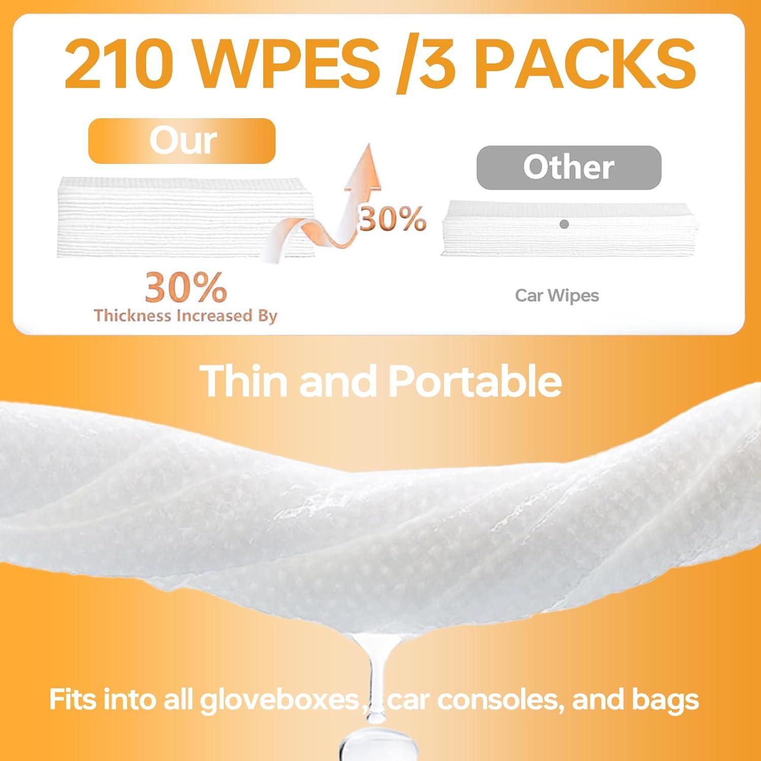 Toallitas de Limpieza para Automóvil ZHIJIU 70 Unidades 20x20 cm