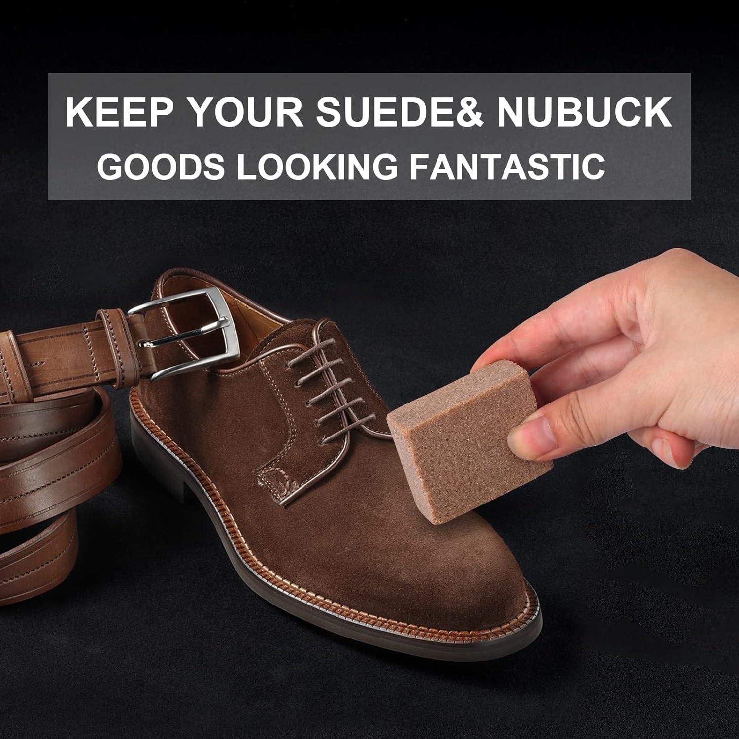 Kit de Limpieza de Zapatos Maximilian - Cepillo 4 en 1 para Cuero