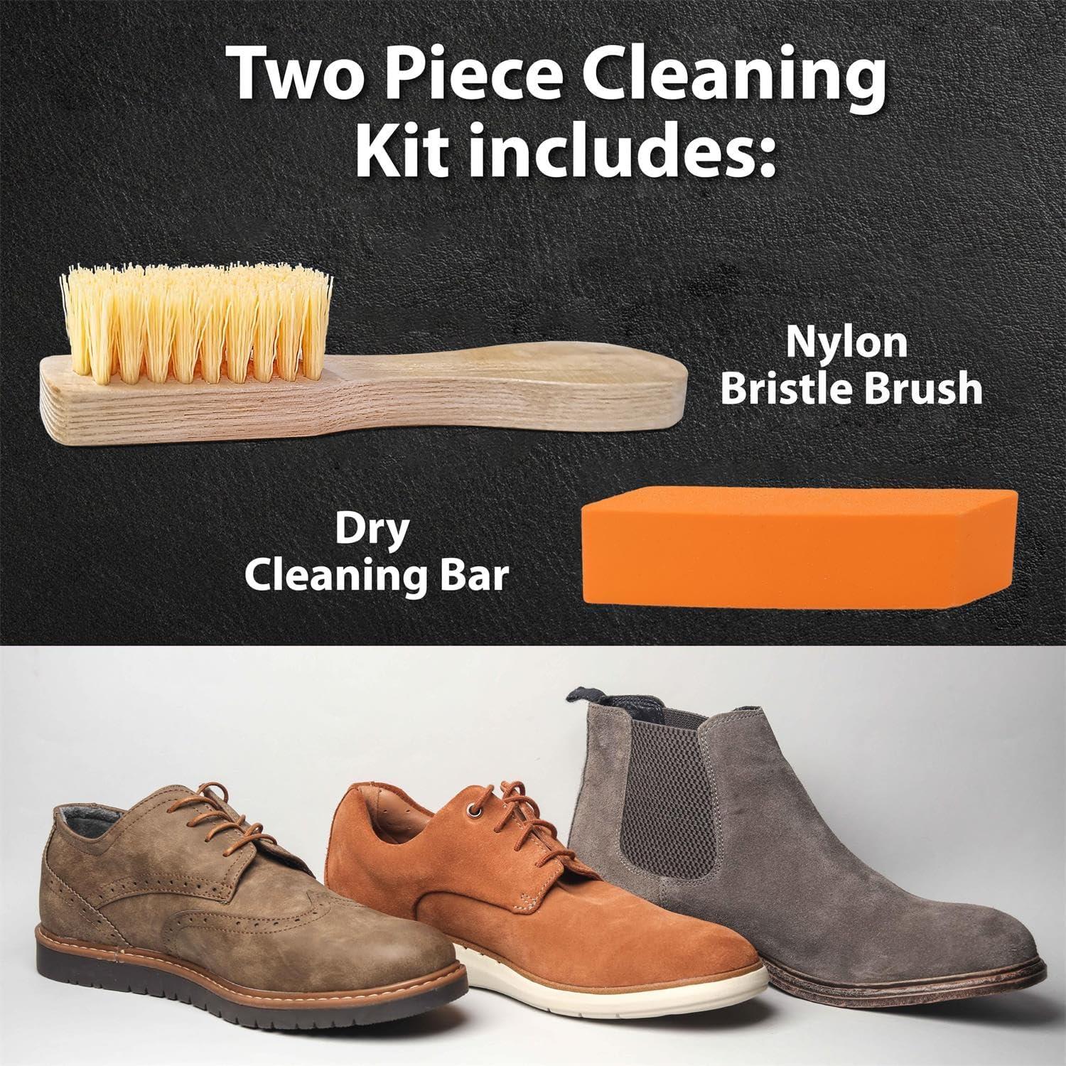 Kit de Limpieza de Suede y Nubuck Favolosa - Cepillo y Borrador