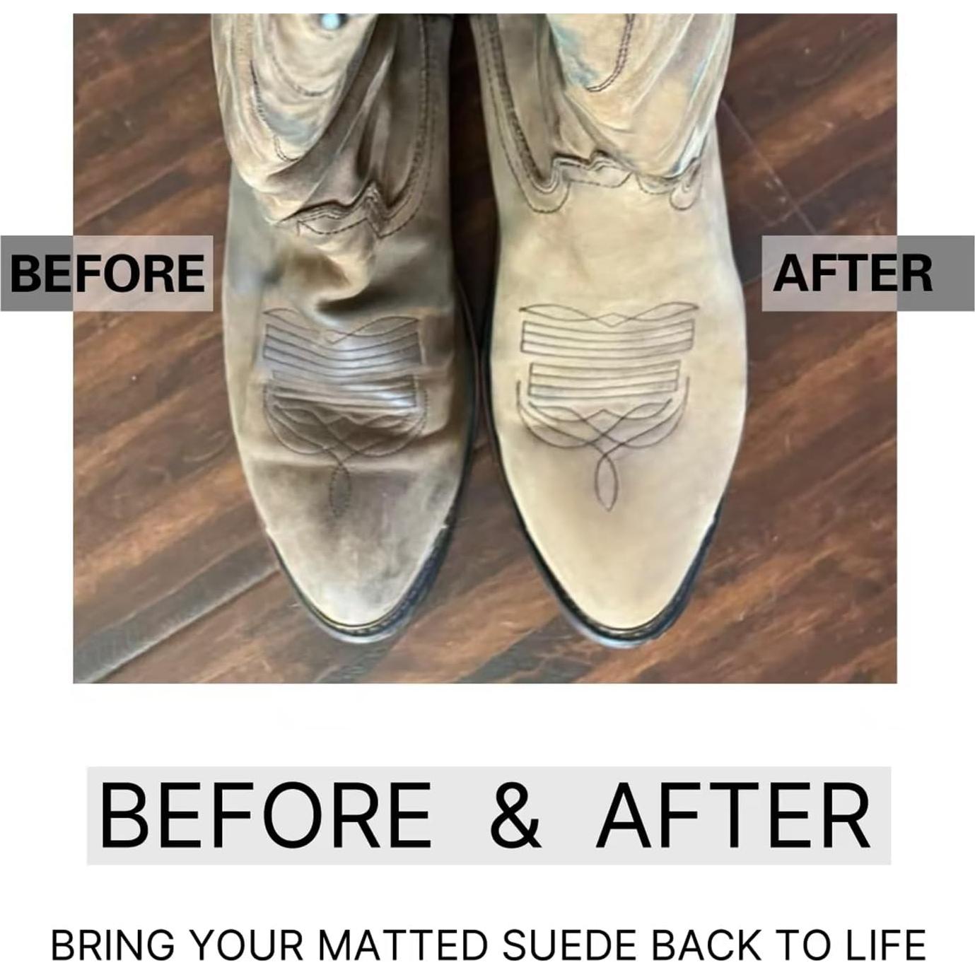 Kit de Limpieza de Suede y Nubuck Favolosa - Cepillo y Borrador